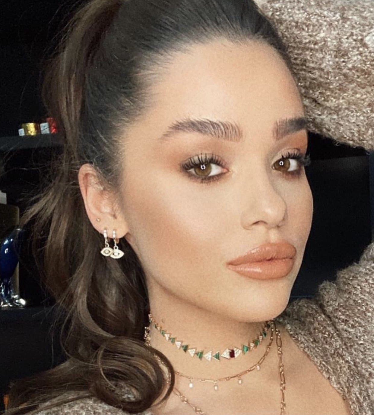 Malahit Choker — 3. görünüm