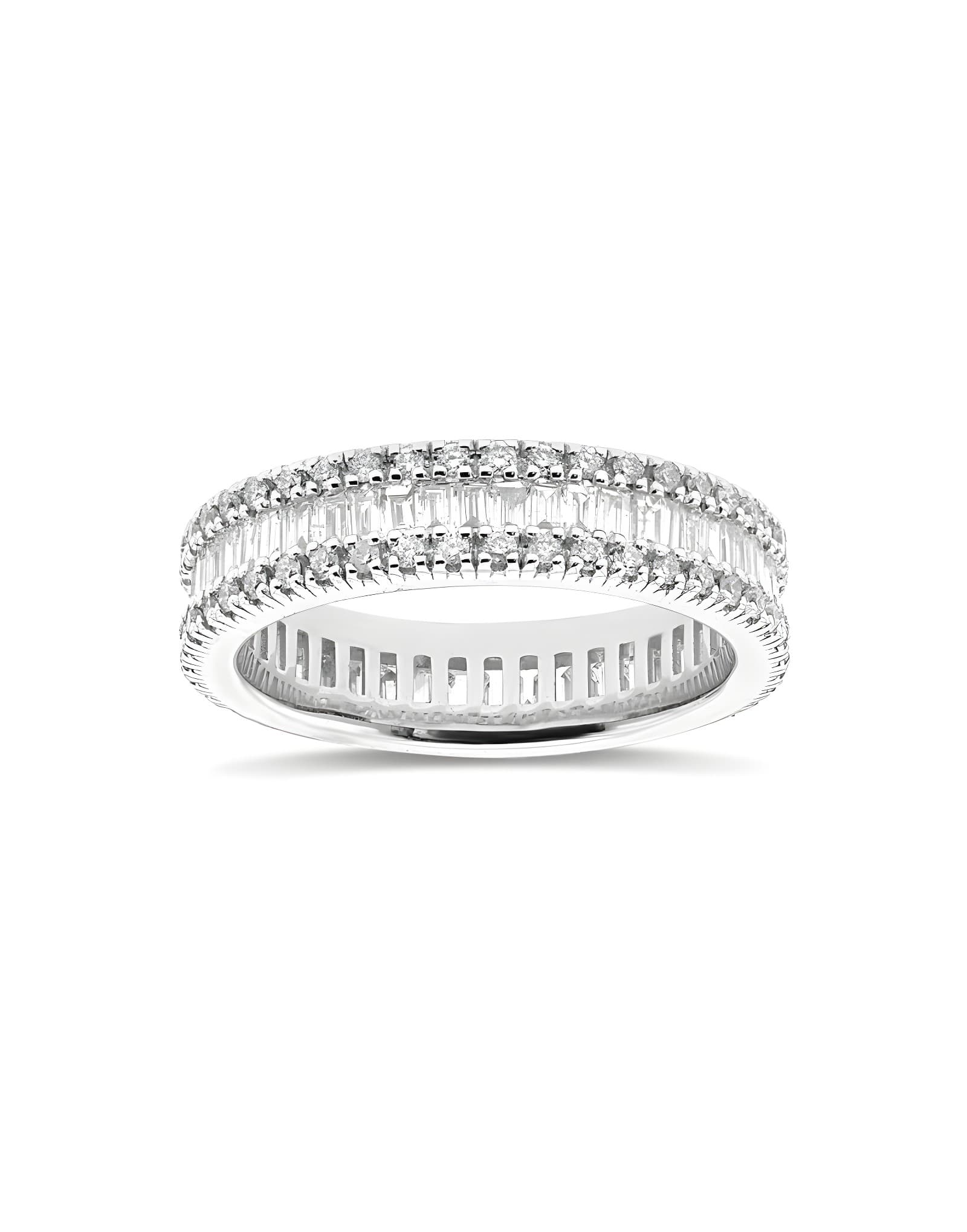 1.45ct Baget Pırlantalı Tamtur yüzük