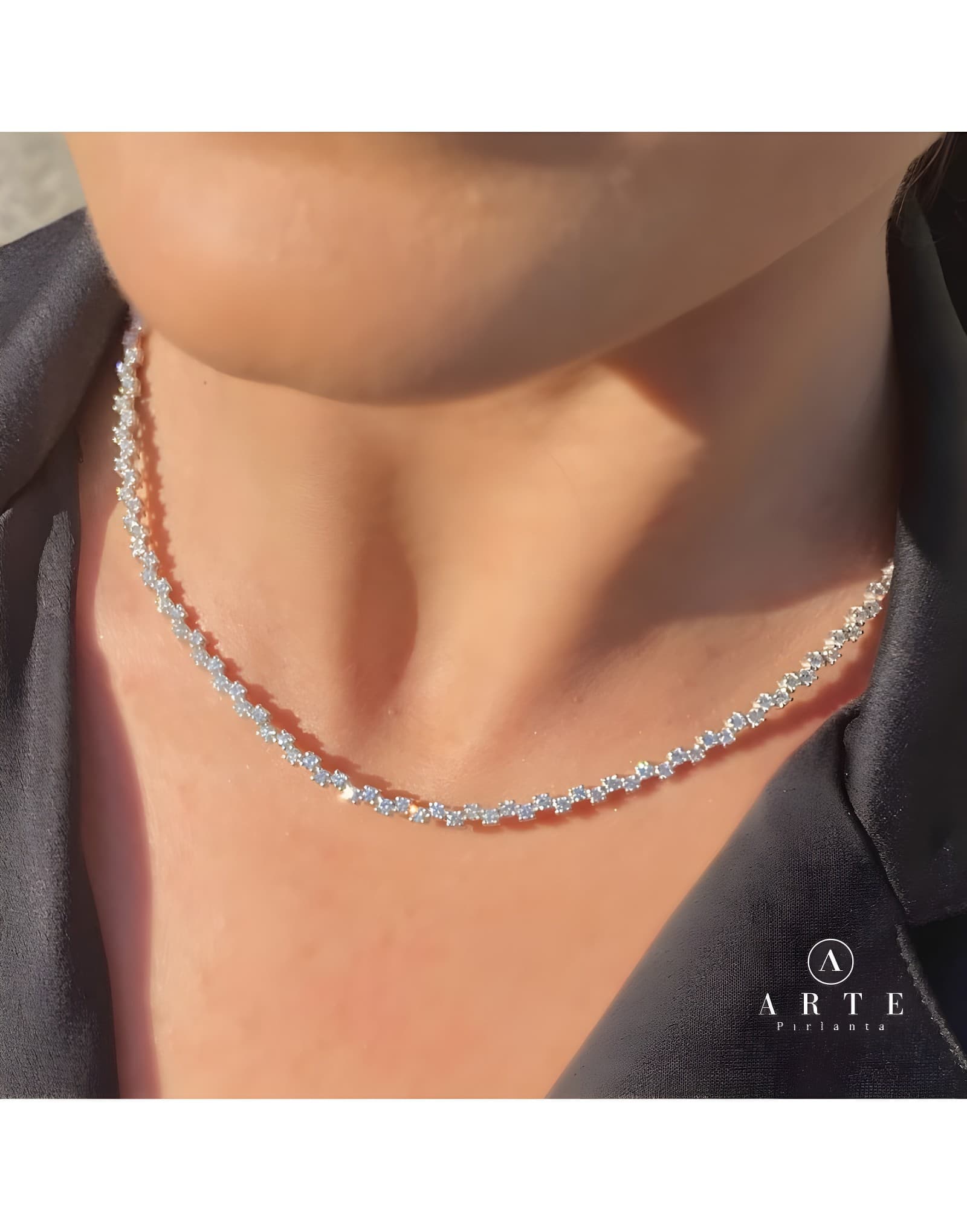 Pırlanta Choker 3.30ct F rengi