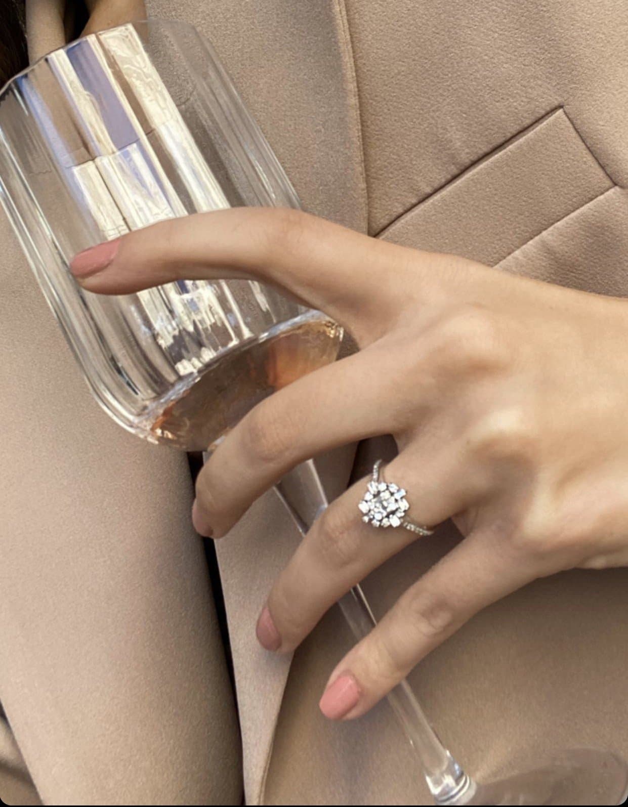 0.45ct F rengi Baget Yüzük — 3. görünüm