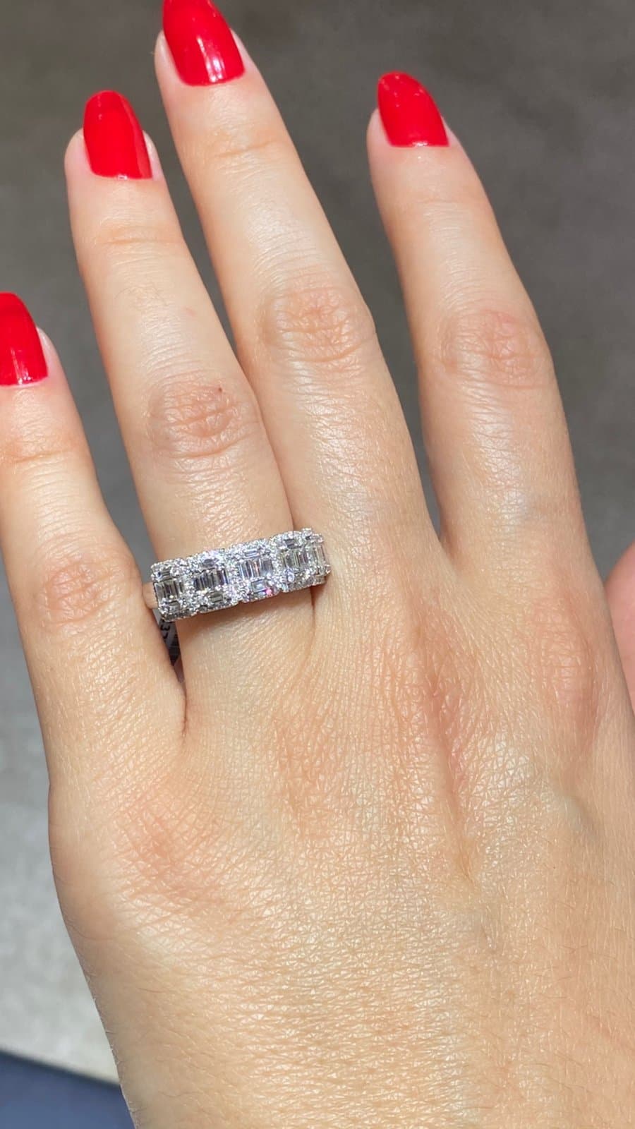 0.90ct Baget Pırlanta Beştaş — 2. görünüm