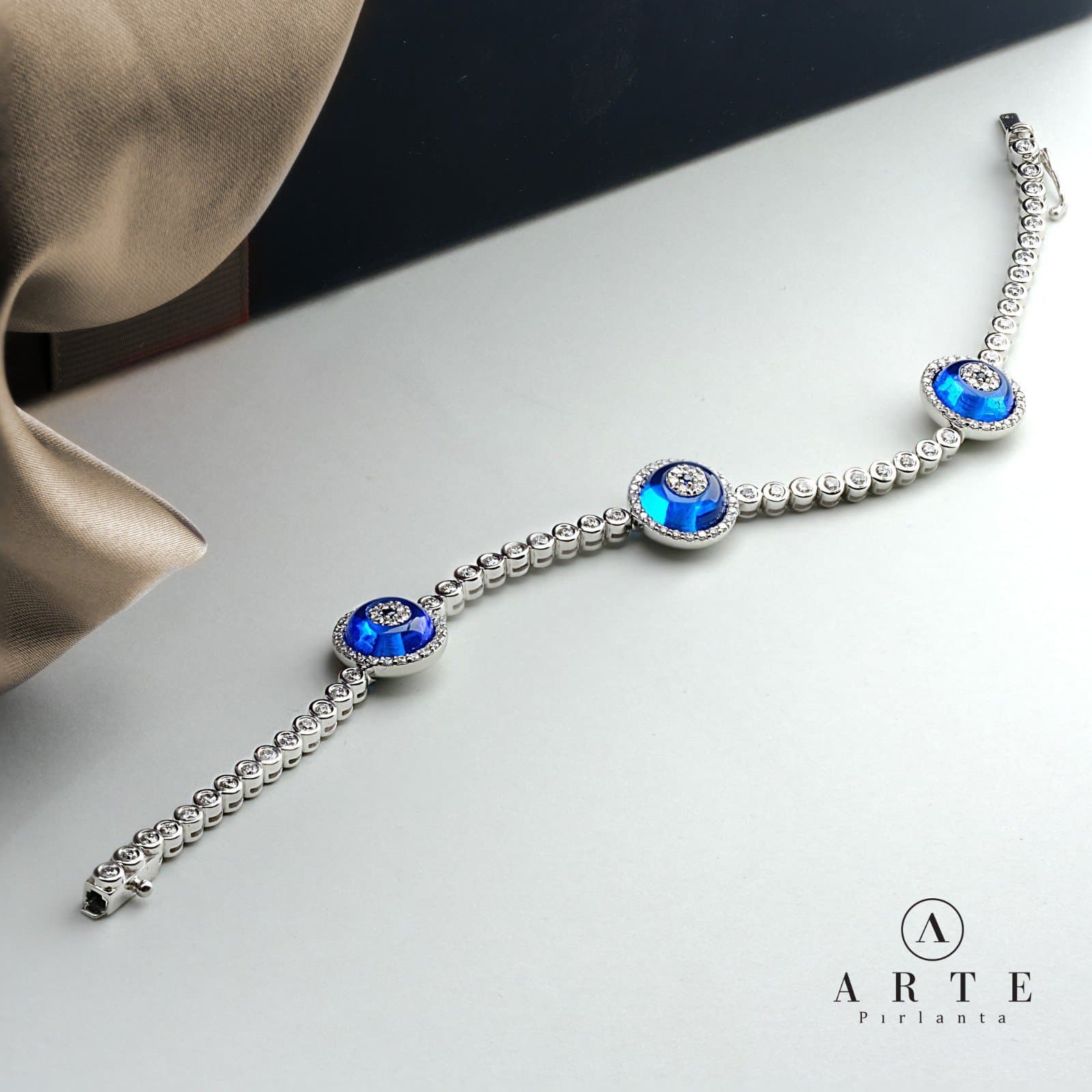 1.70ct Nazar Pırlanta Bileklik — 3. görünüm
