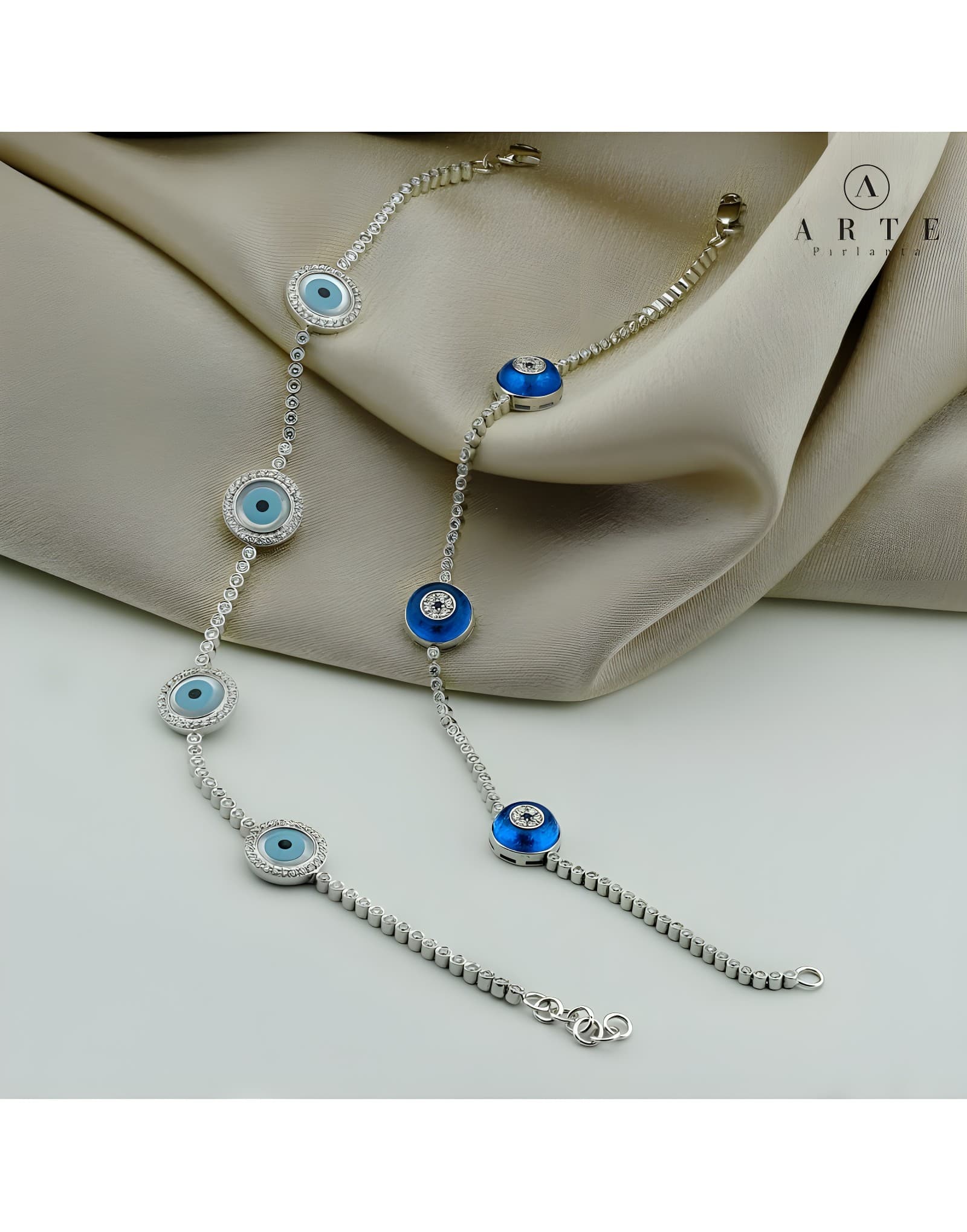 0.90ct F Rengi Göz pırlanta bileklik — 2. görünüm