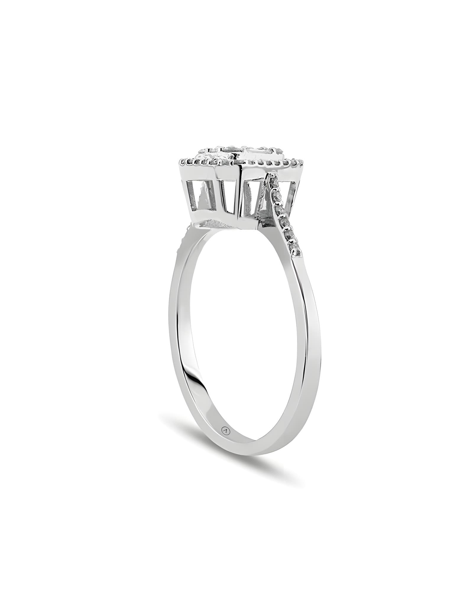 0.50ct F Rengi Baget Pırlanta — 2. görünüm