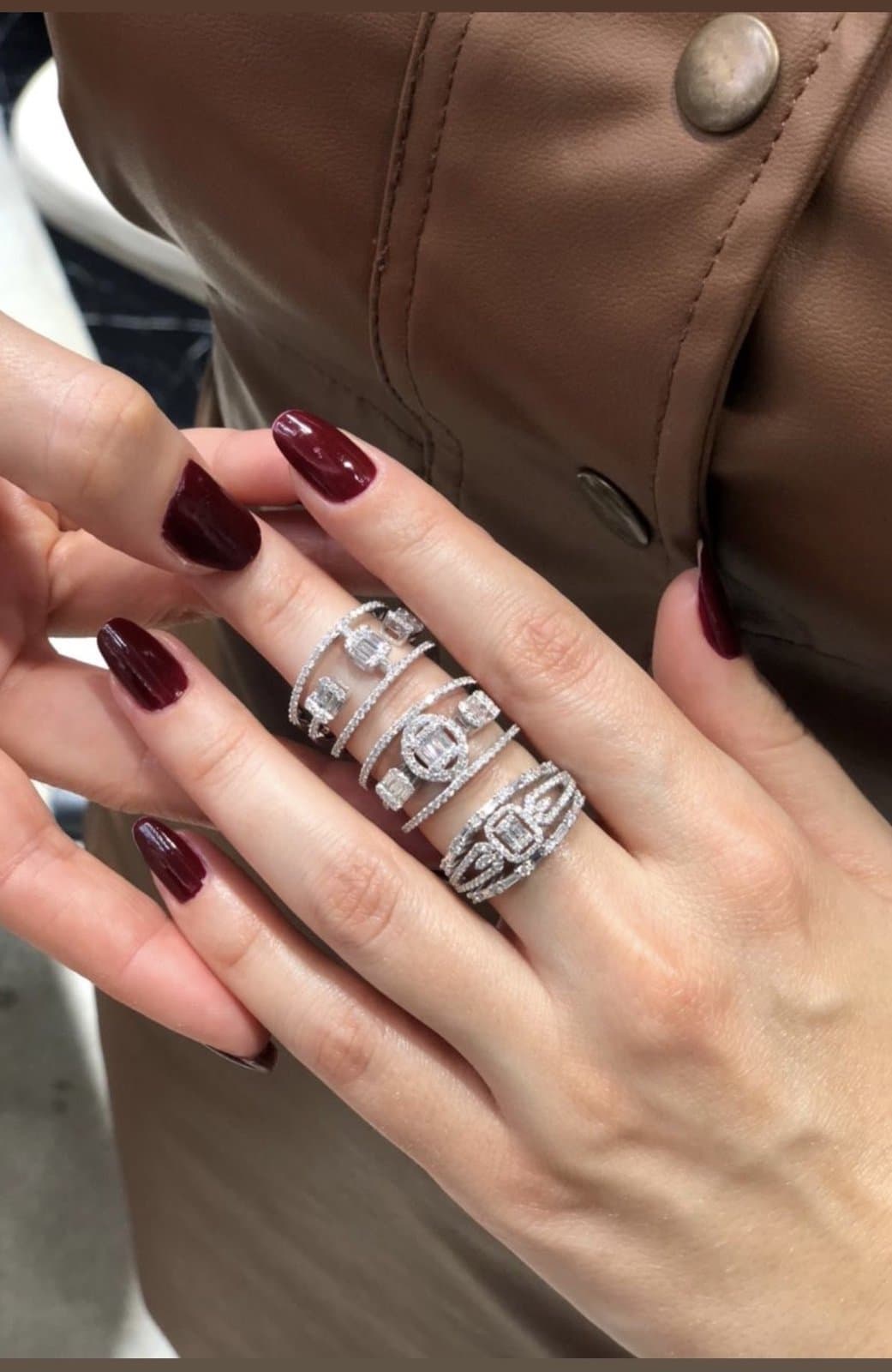 1.10ct F Rengi Baget Pırlanta Yüzük — 3. görünüm