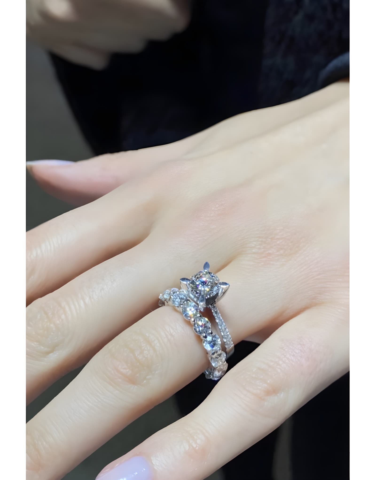 3.60ct F Rengi Tamtur Pırlanta Yüzük — 3. görünüm