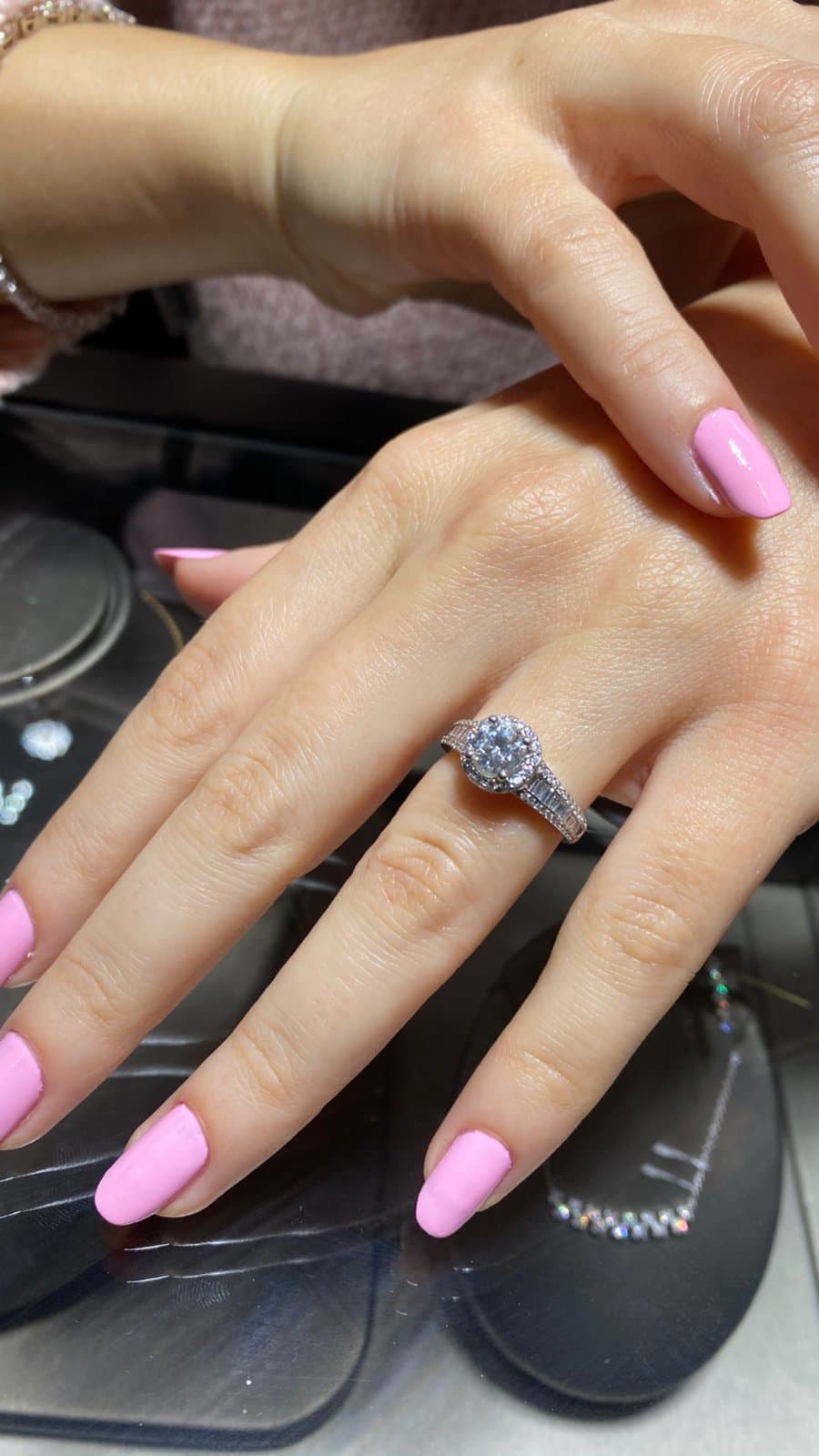 1.10ct F Rengi Pırlanta Tektaş Yüzük — 2. görünüm
