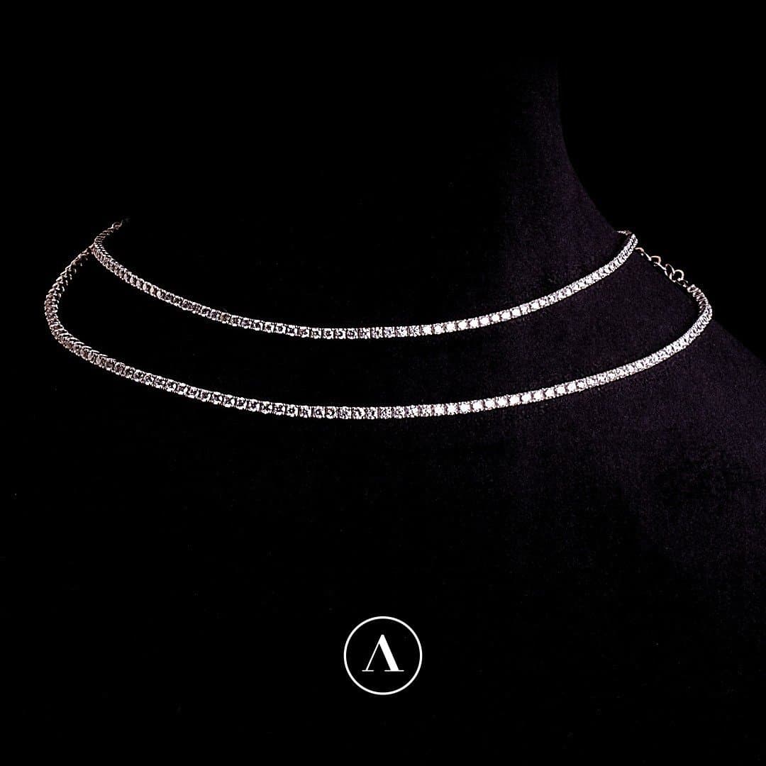 Choker tennis 2.15ct F Rengi — 4. görünüm