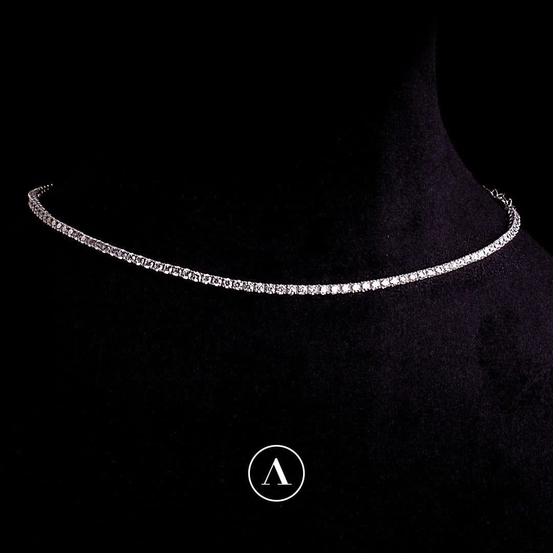 Choker tennis 2.15ct F Rengi — 5. görünüm