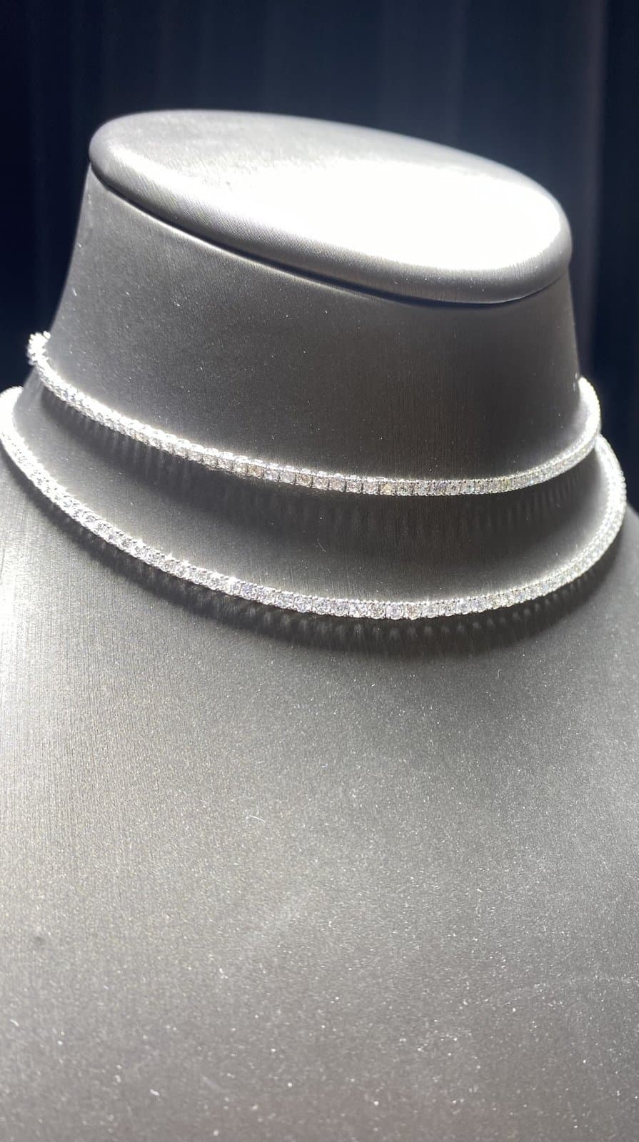 Choker tennis 2.15ct F Rengi — 6. görünüm