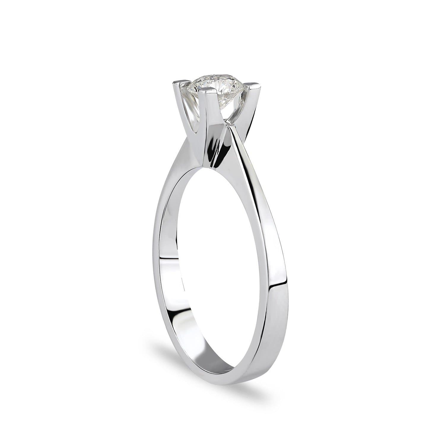 0.11ct F Rengi Pırlanta Tektaş Yüzük — 3. görünüm