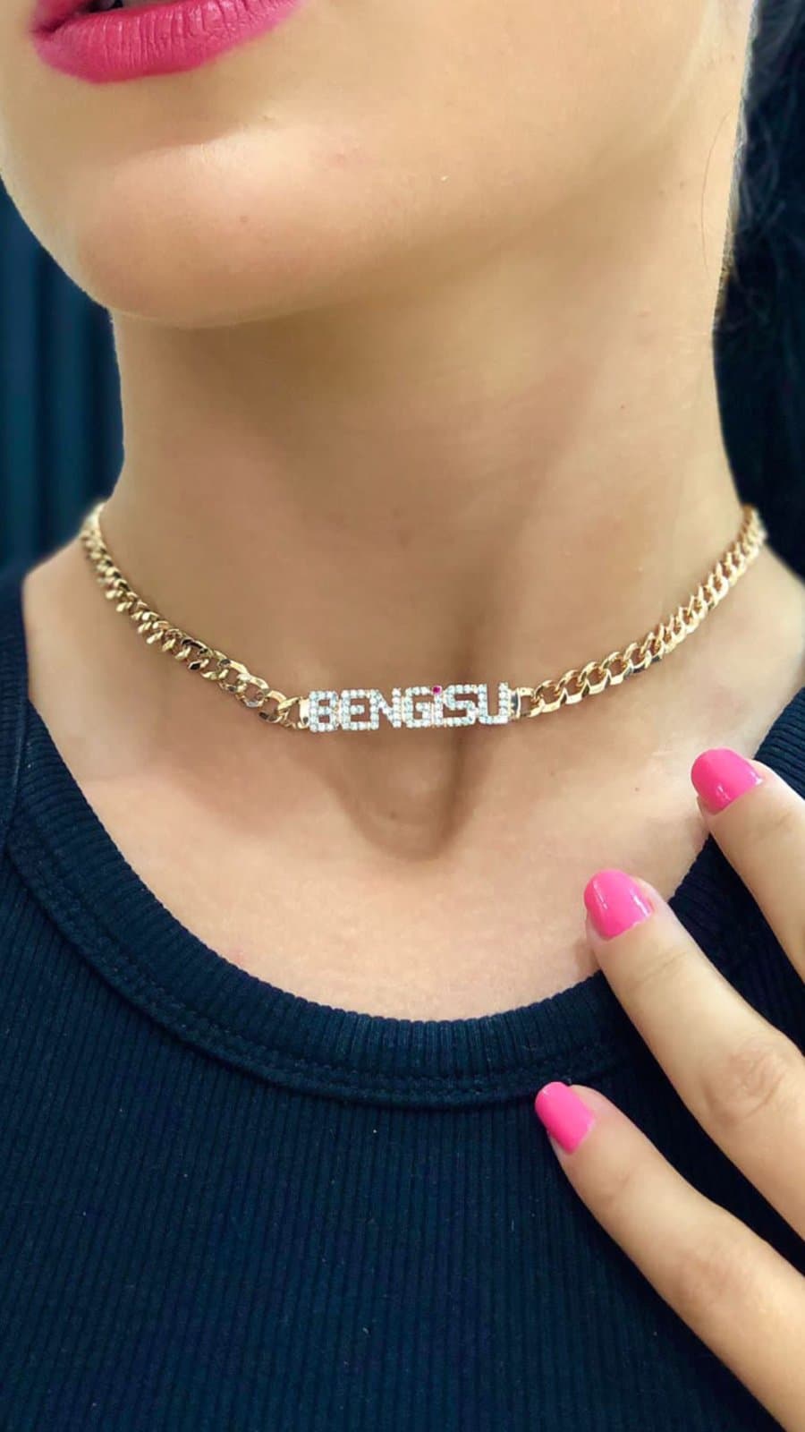 Arte Letter Choker — 7. görünüm