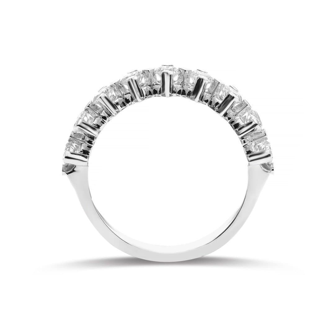 1.00ct F Rengi Yarım Tur Pırlanta Yüzük — 2. görünüm