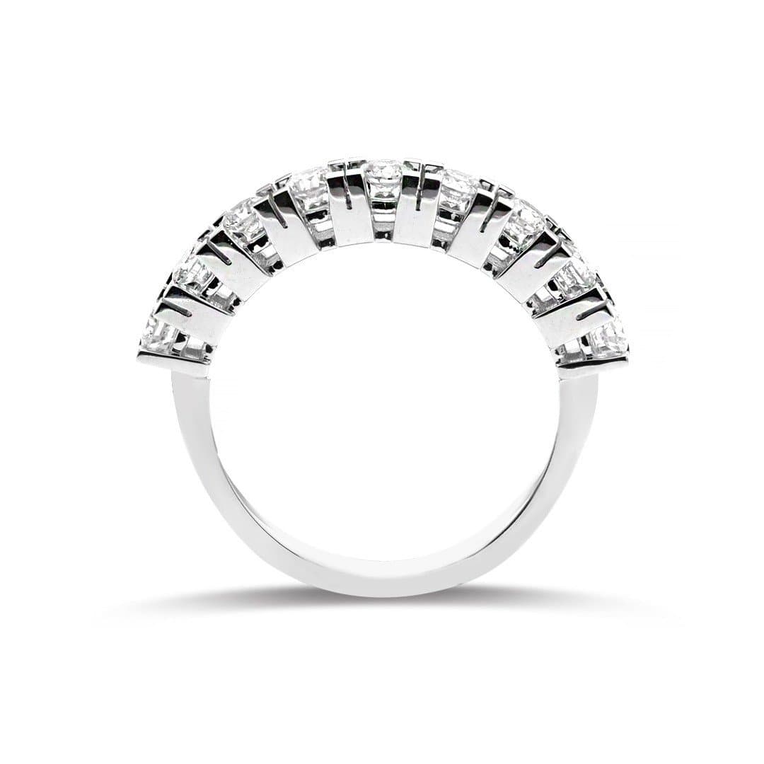 0.65ct F rengi Pırlanta Yarımtur Yüzük — 3. görünüm