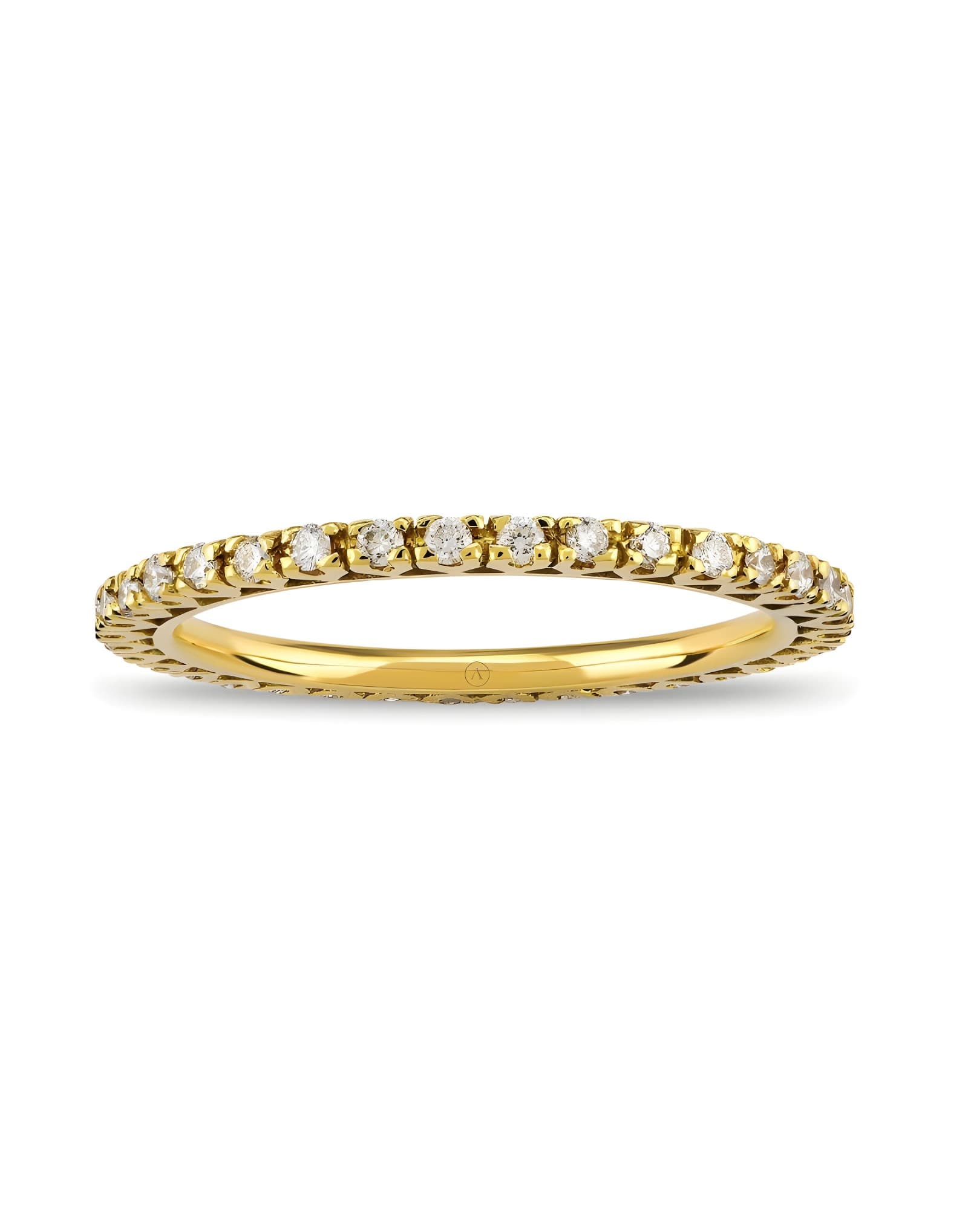 0.70ct F Rengi Pırlanta Tamtur Yüzük — 2. görünüm