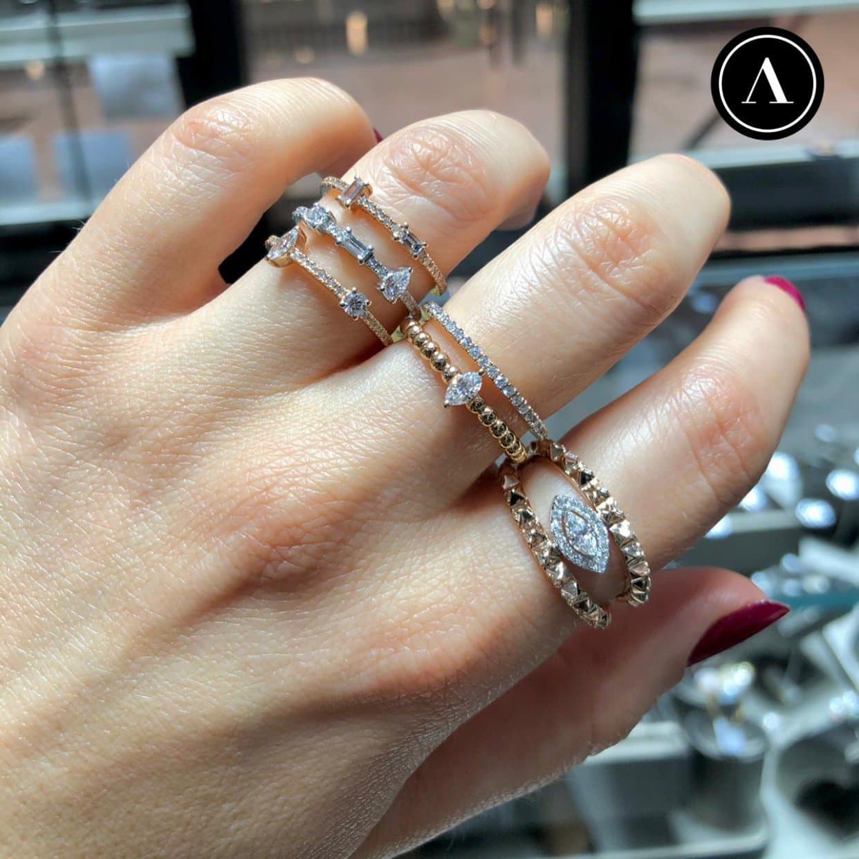 0.55ct Pırlanta Günlük Stil Yüzük — 4. görünüm