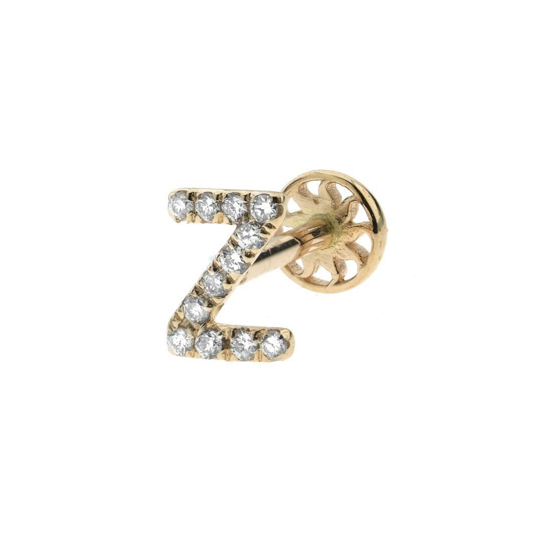 Tragus Harf Pırlanta Küpe — 6. görünüm