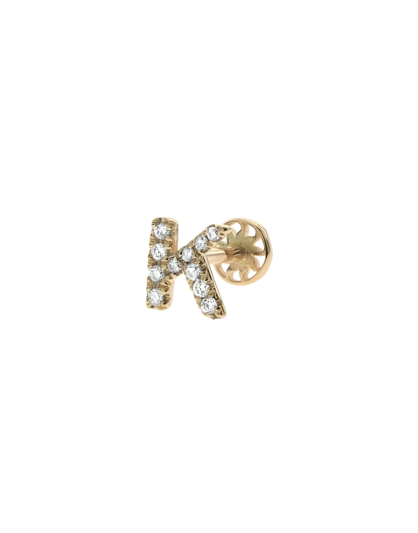 Tragus Harf Pırlanta Küpe — 2. görünüm