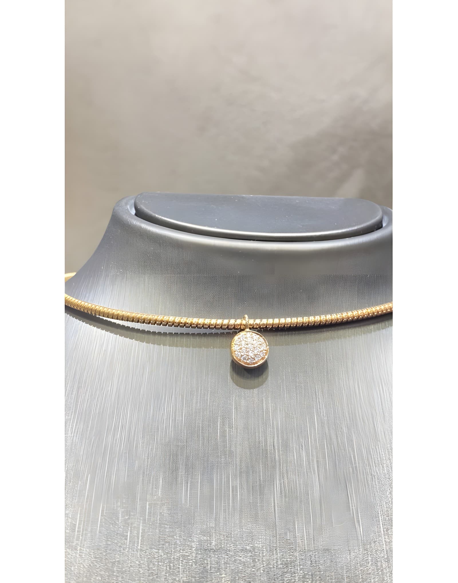 Pırlanta Sallantılı Choker — 2. görünüm