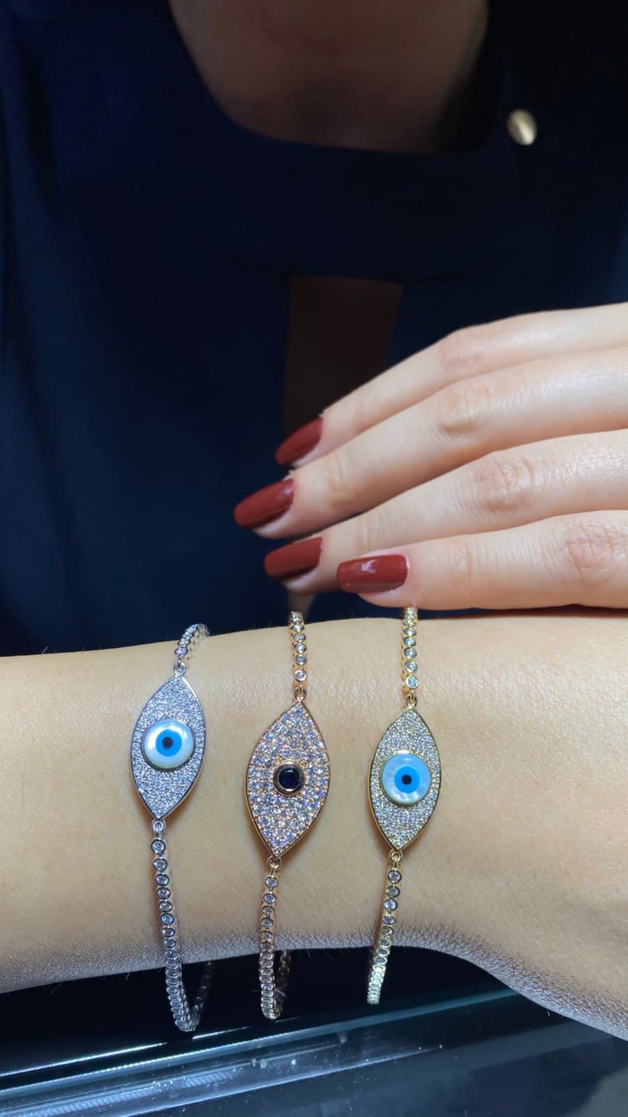 1.70ct F Rengi Günlük Stil Bileklik — 3. görünüm
