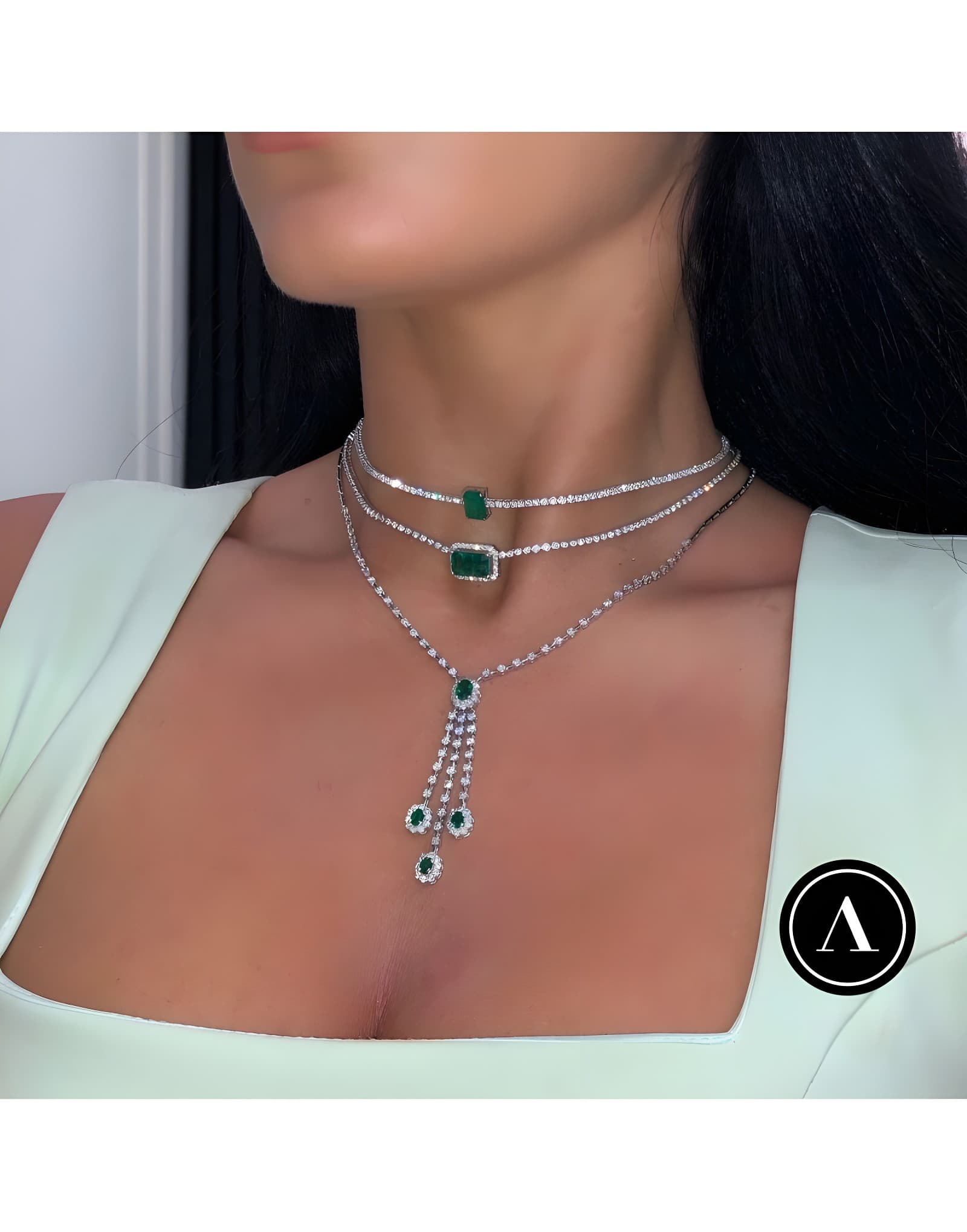 Arte Choker Zümrüt Pırlanta — 2. görünüm
