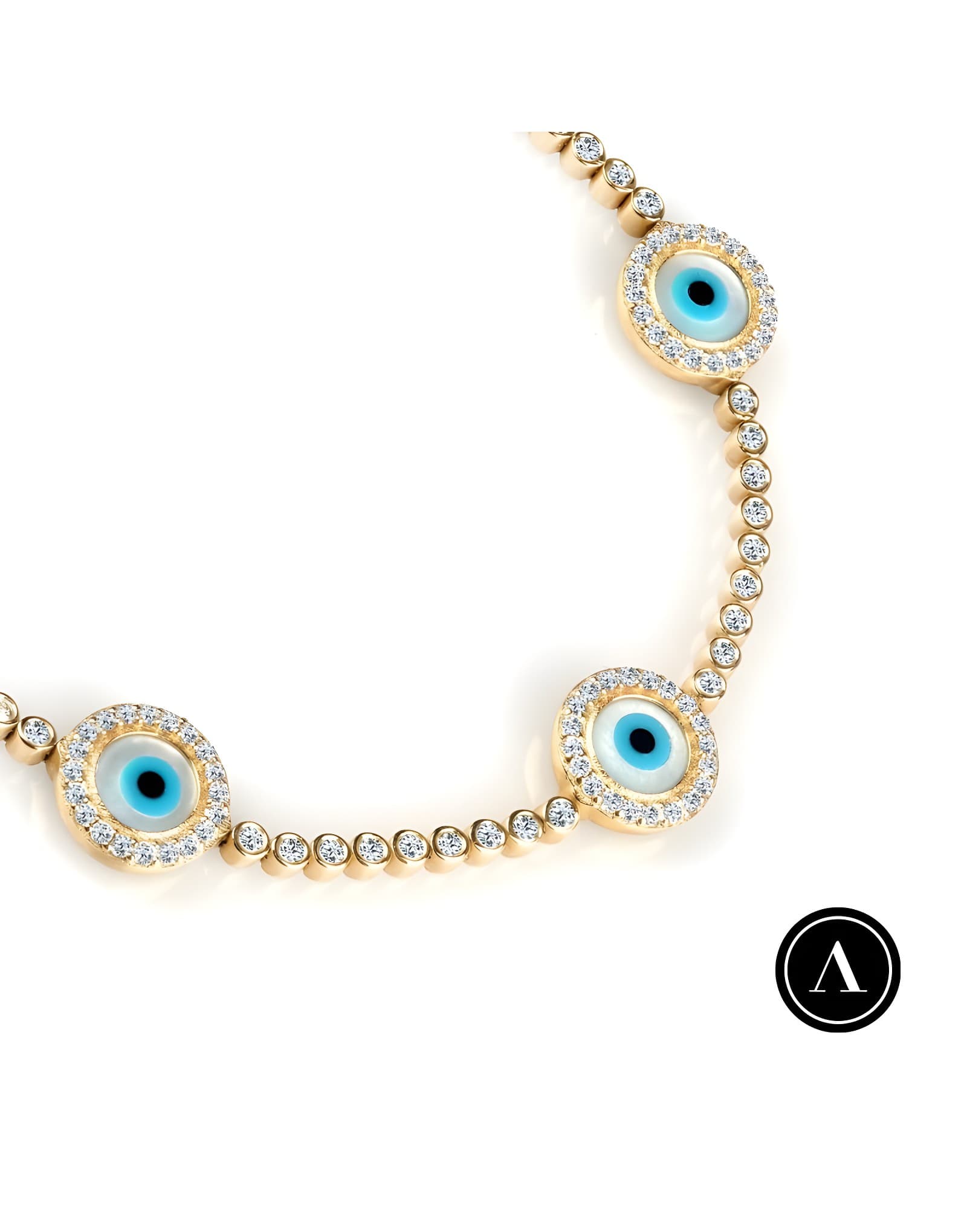 1.23ct F Rengi Pırlantalı Göz Bileklik — 2. görünüm