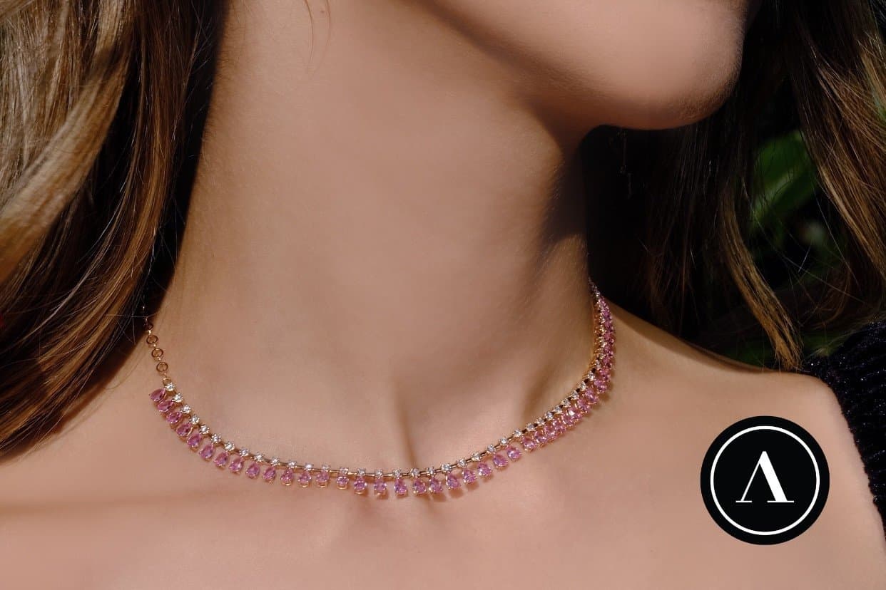 Pinky Pear Choker — 2. görünüm