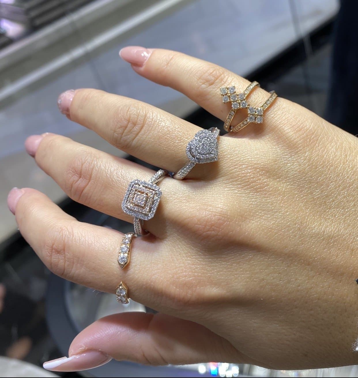 0.40ct F Rengi Stil Pırlanta Yüzük — 3. görünüm