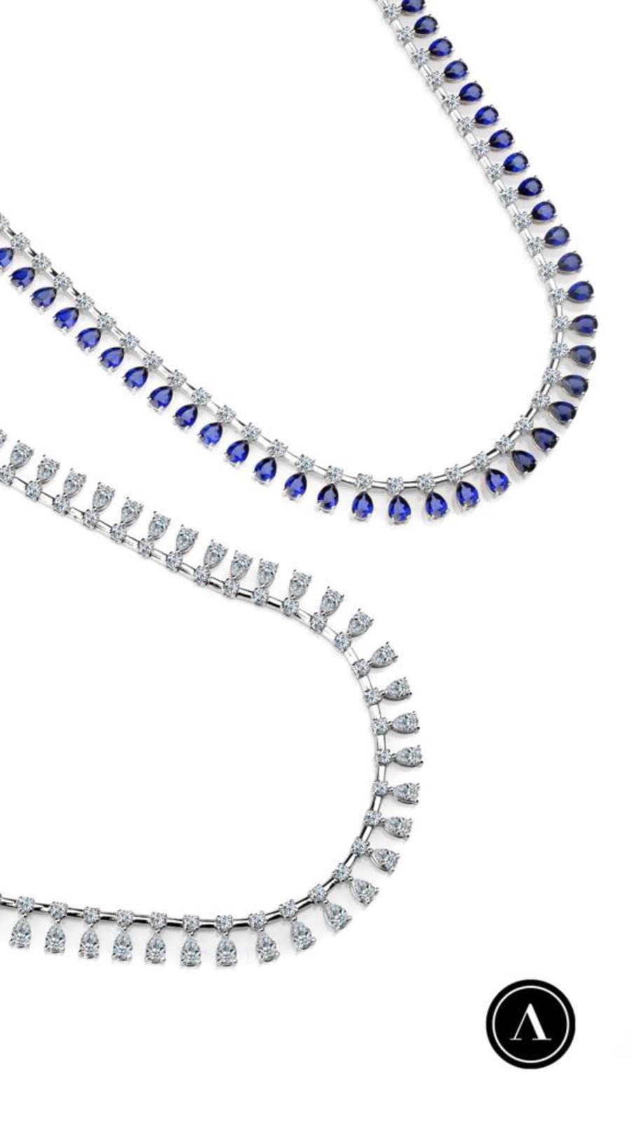 5.30ct Damla Pırlantalı Choker — 3. görünüm