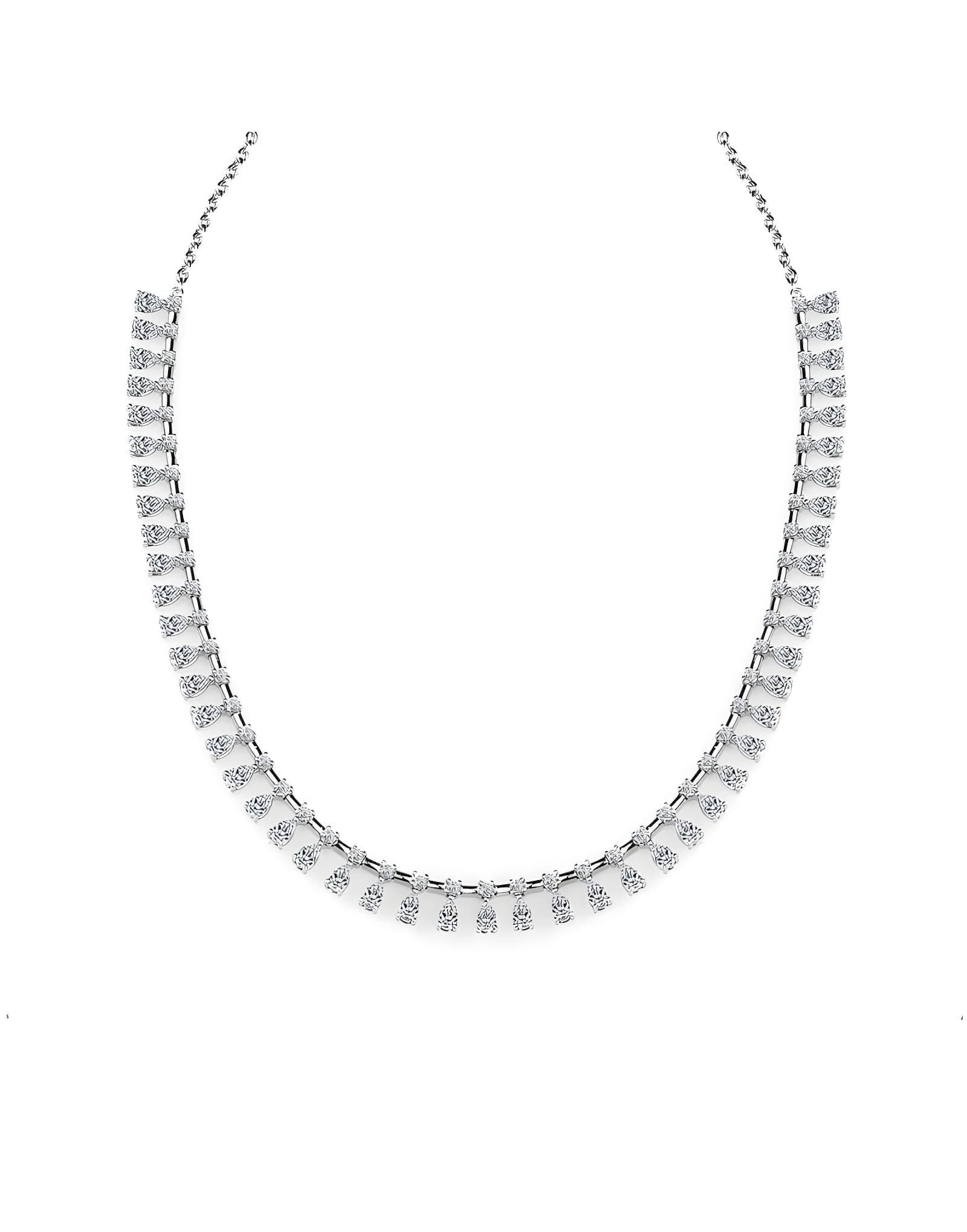 5.30ct Damla Pırlantalı Choker
