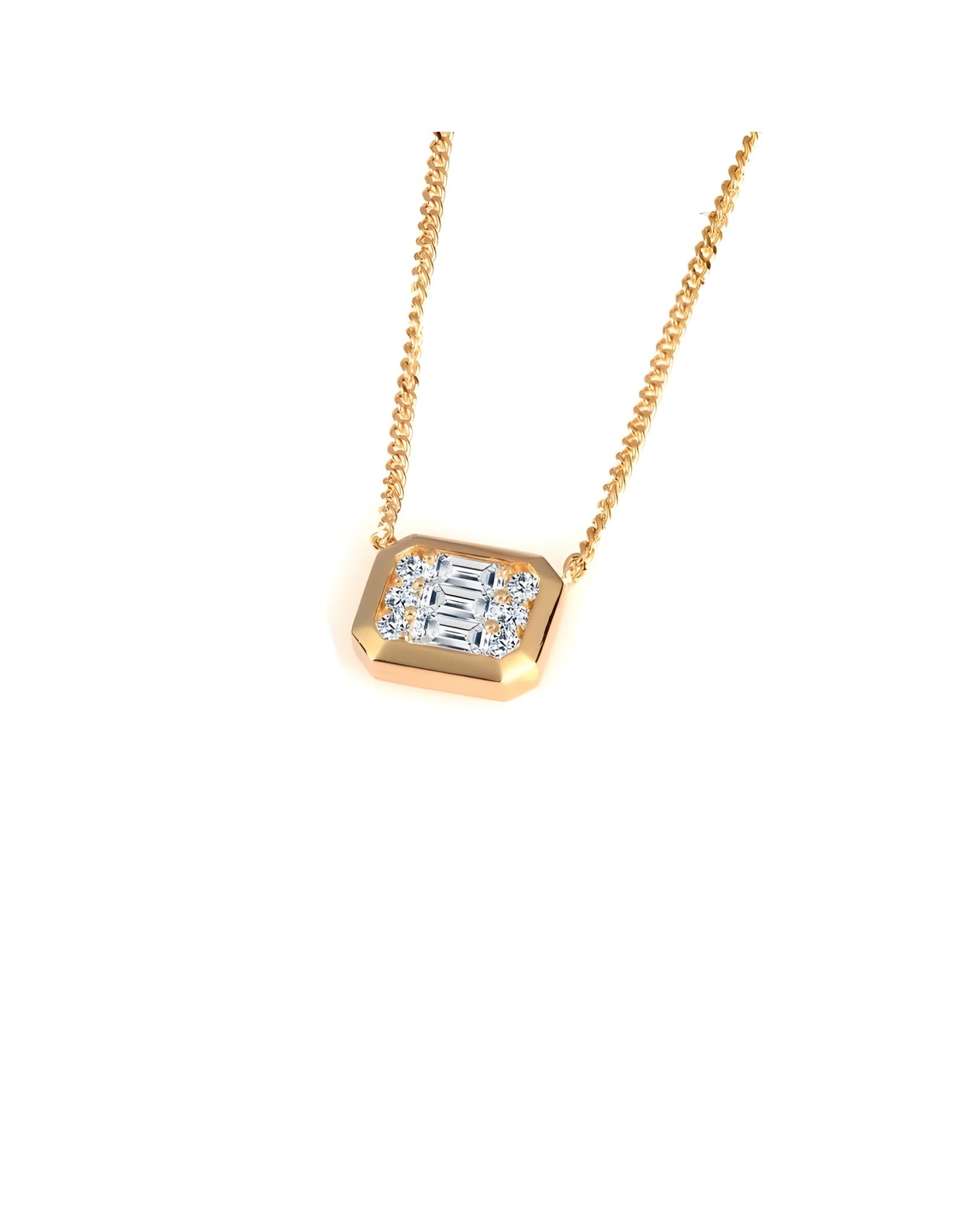 Roxanne Baguette Necklace — 2. görünüm