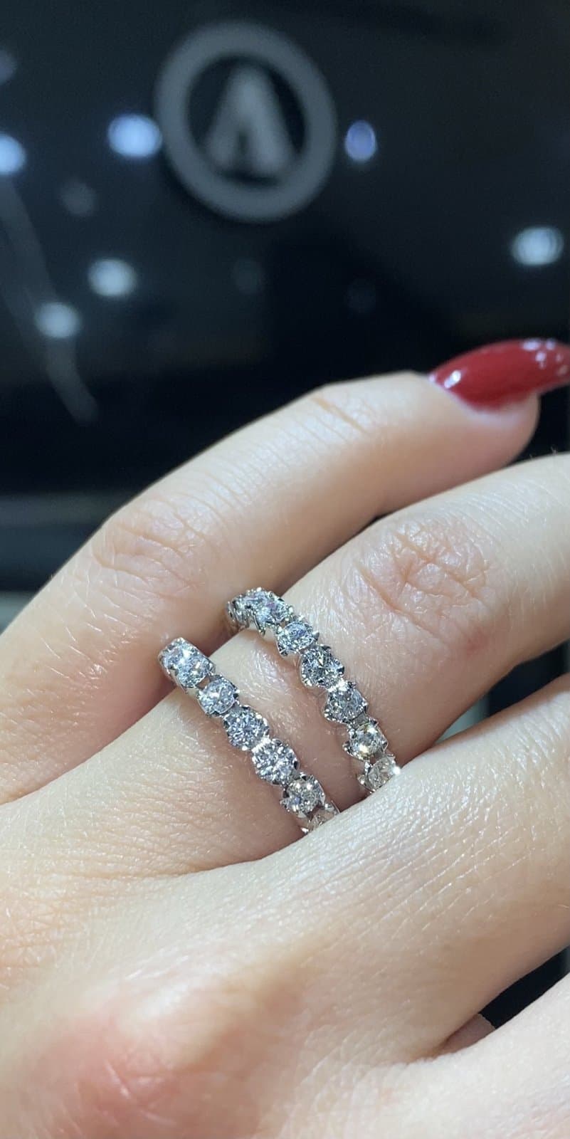 1.33ct F Tamtur Pırlanta Yüzük — 3. görünüm