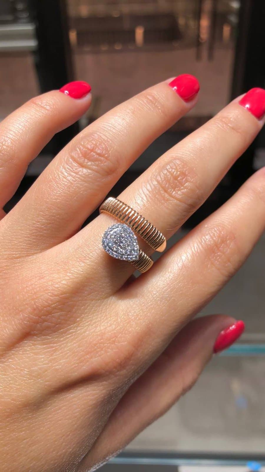 Tals Drop 0.30ct Pırlantalı Yüzük — 3. görünüm