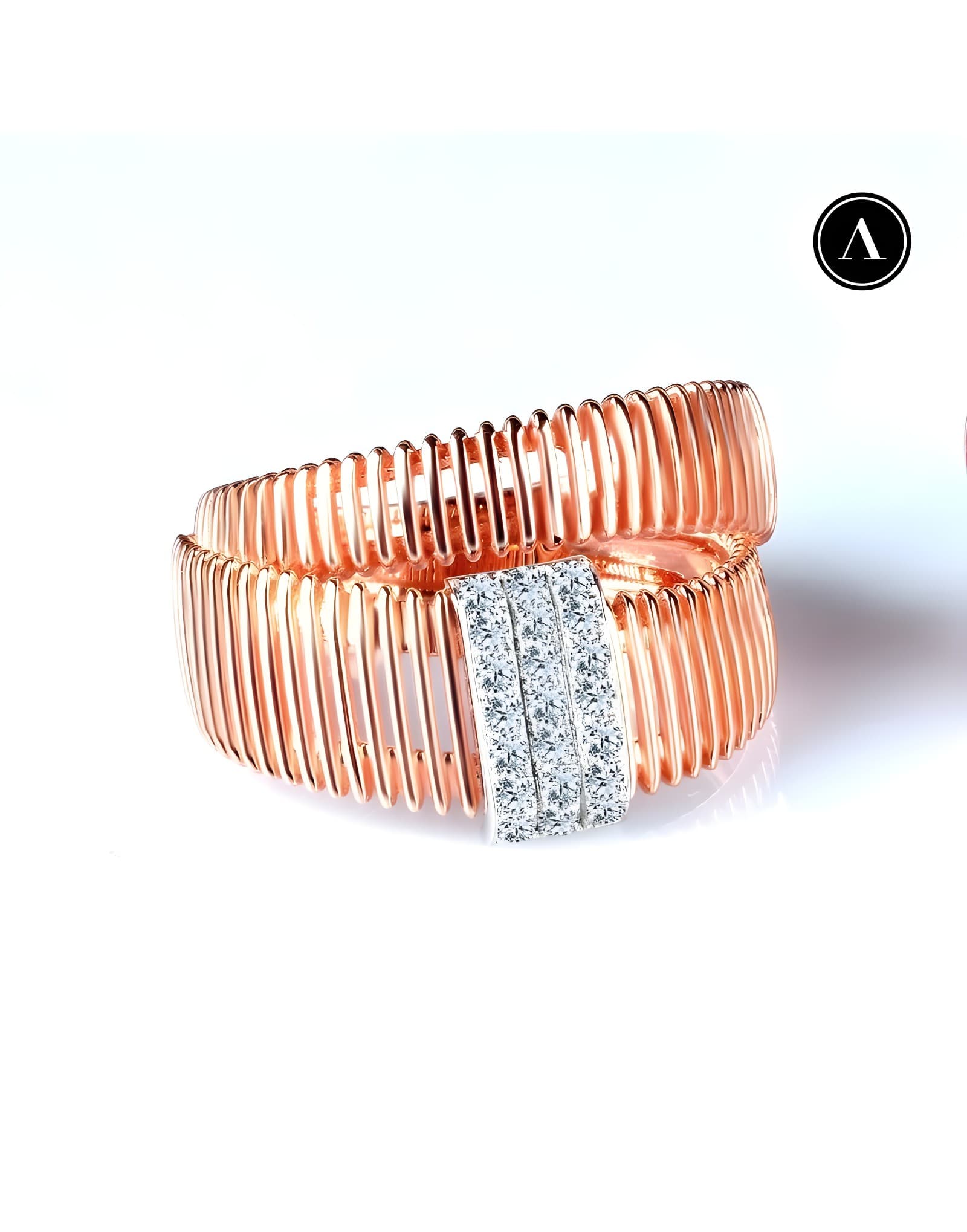Tals Rectangle 0.20ct Pırlanta Yüzük — 2. görünüm