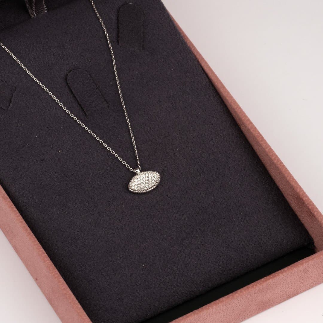 0.20 ct F / VS Pırlanta 18K Altın Kolye — 3. görünüm