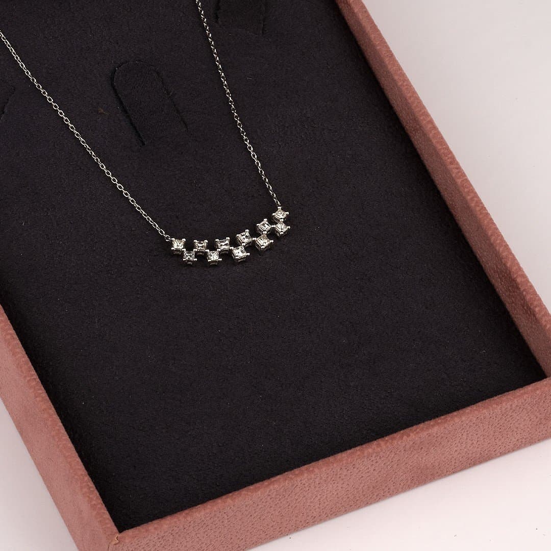 18 Ayar 0.55 ct F / VS Pırlanta Altın Kolye — 3. görünüm