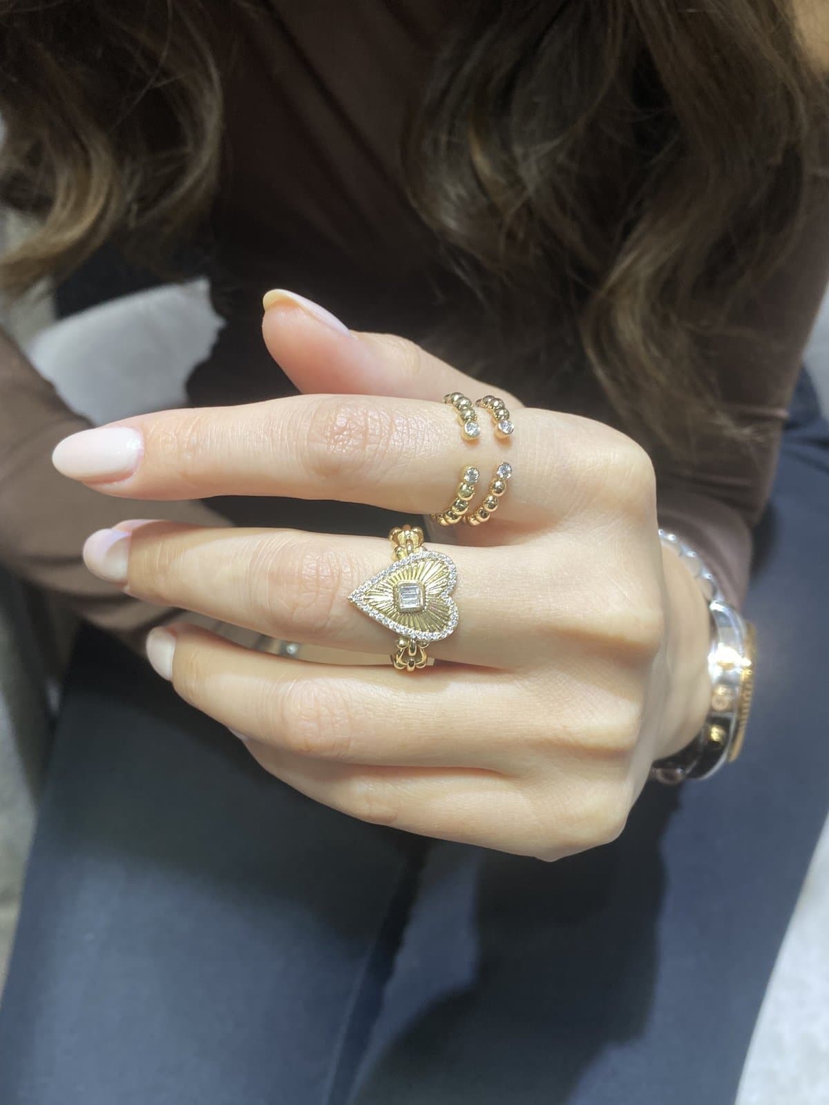 0.10ct Pırlantalı Altın Yüzük — 3. görünüm