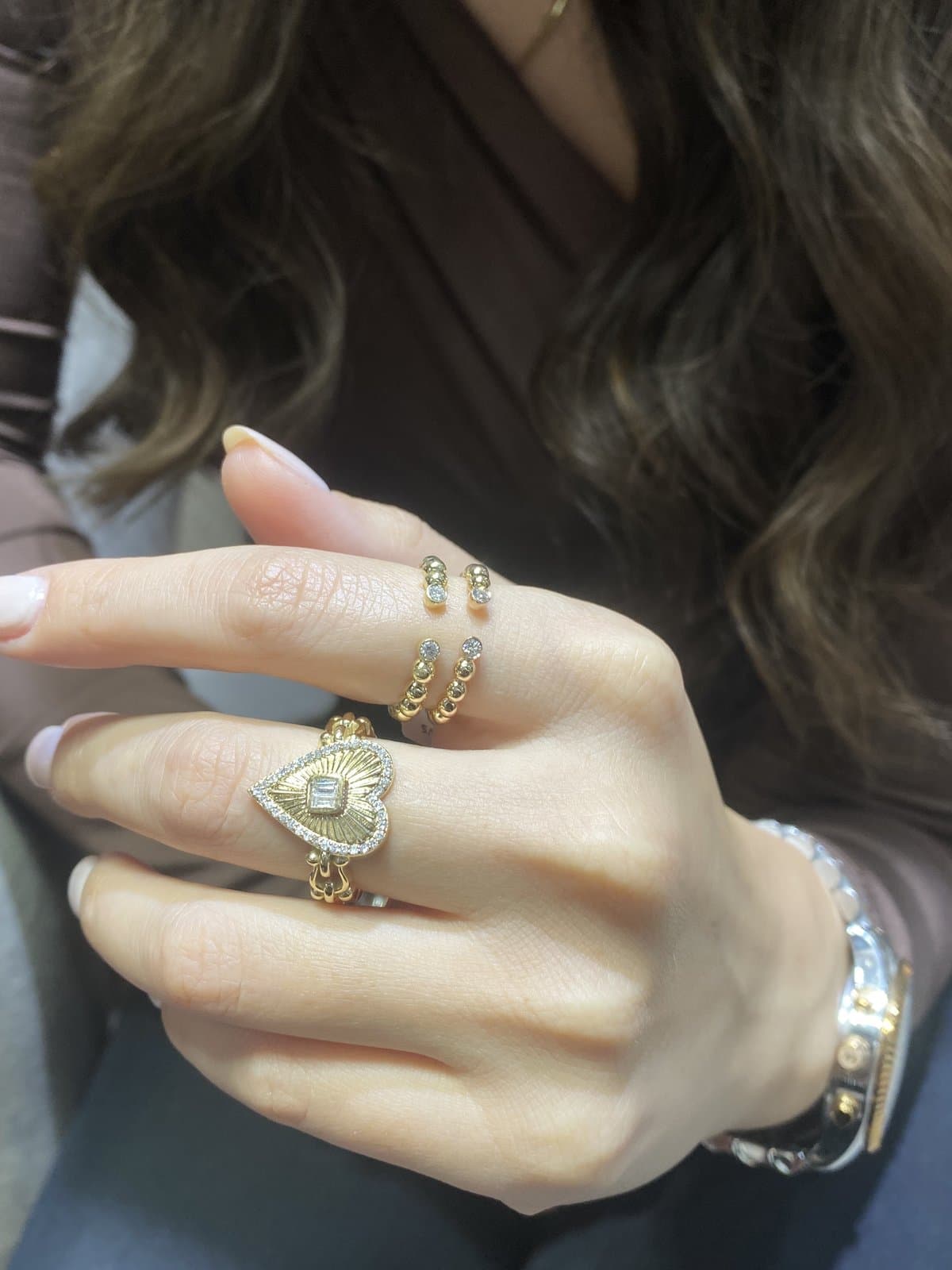 0.10ct Pırlantalı Altın Yüzük — 4. görünüm