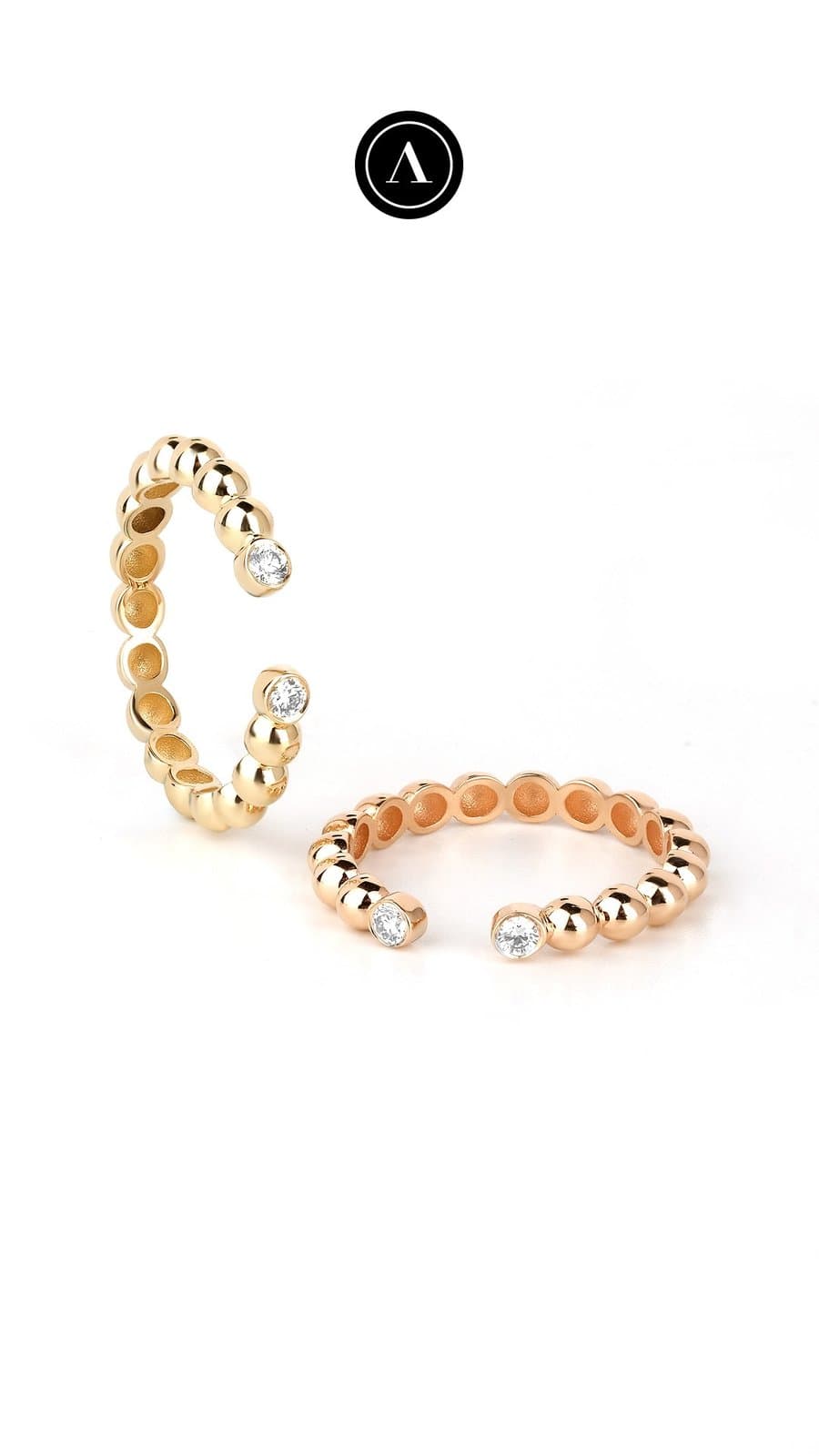 0.10ct Pırlantalı Altın Yüzük — 5. görünüm