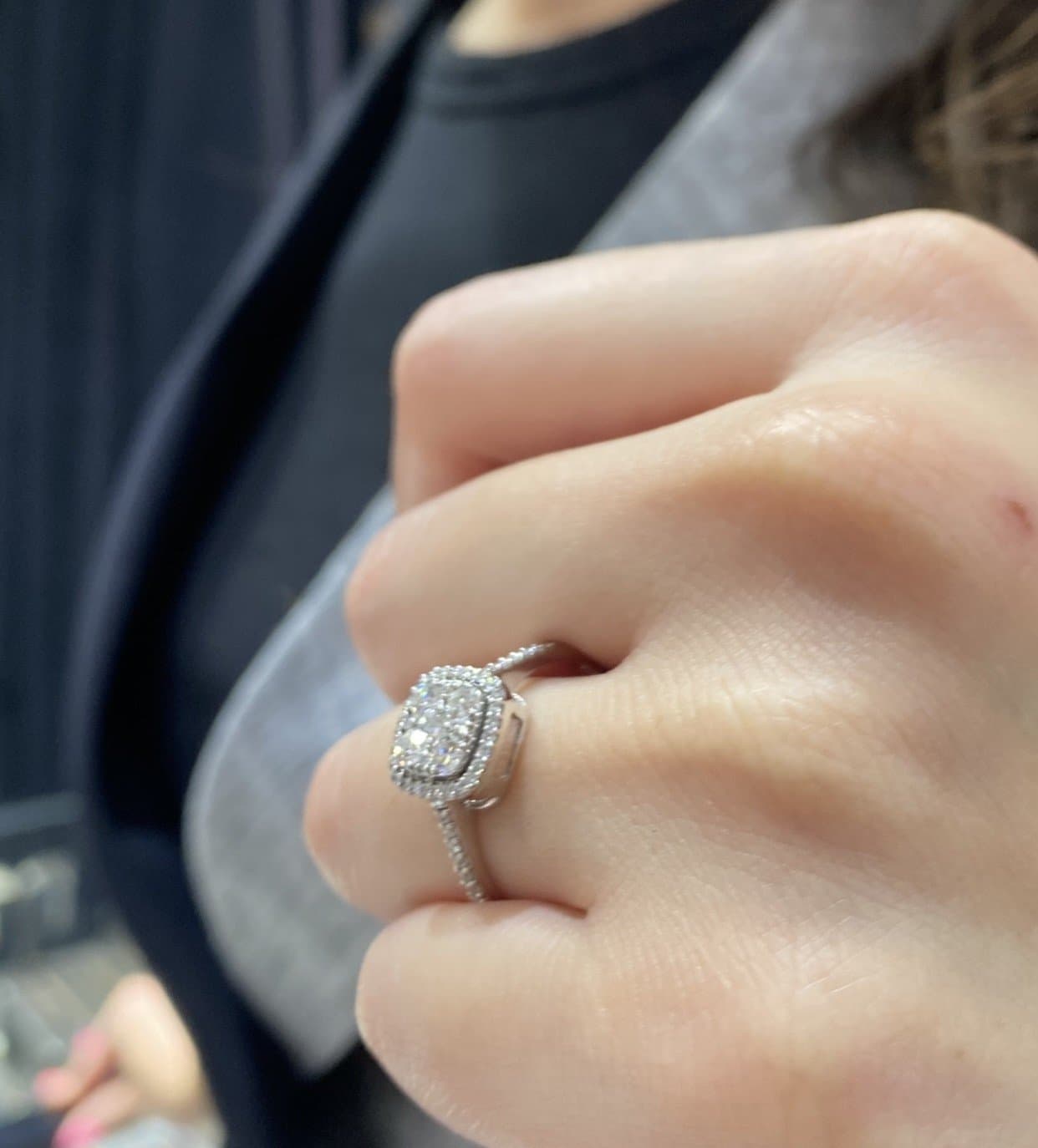 0.55ct F Rengi Pırlantalı Altın Yüzük — 4. görünüm