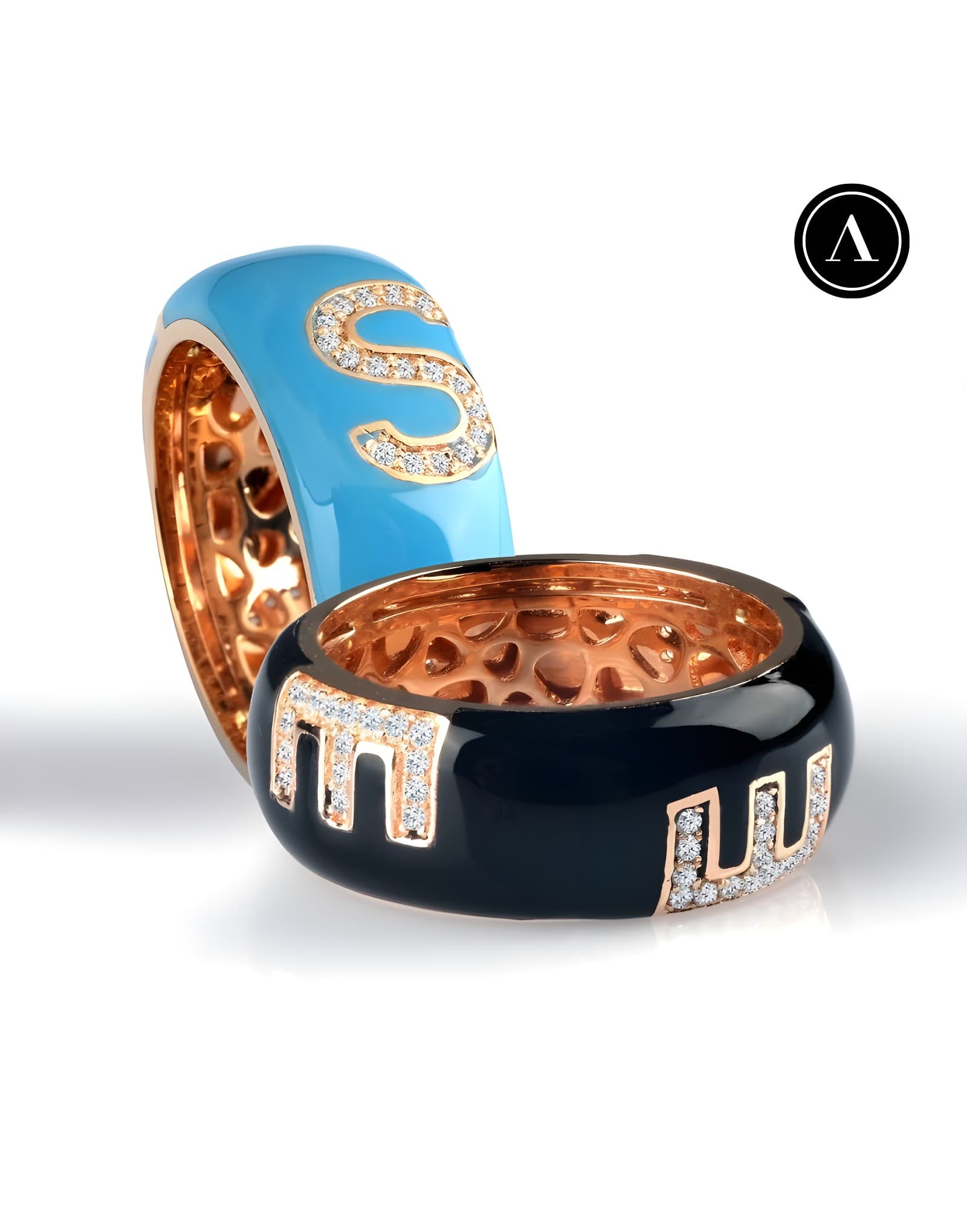 0.30ct F Mineli Arte Harf Yüzük