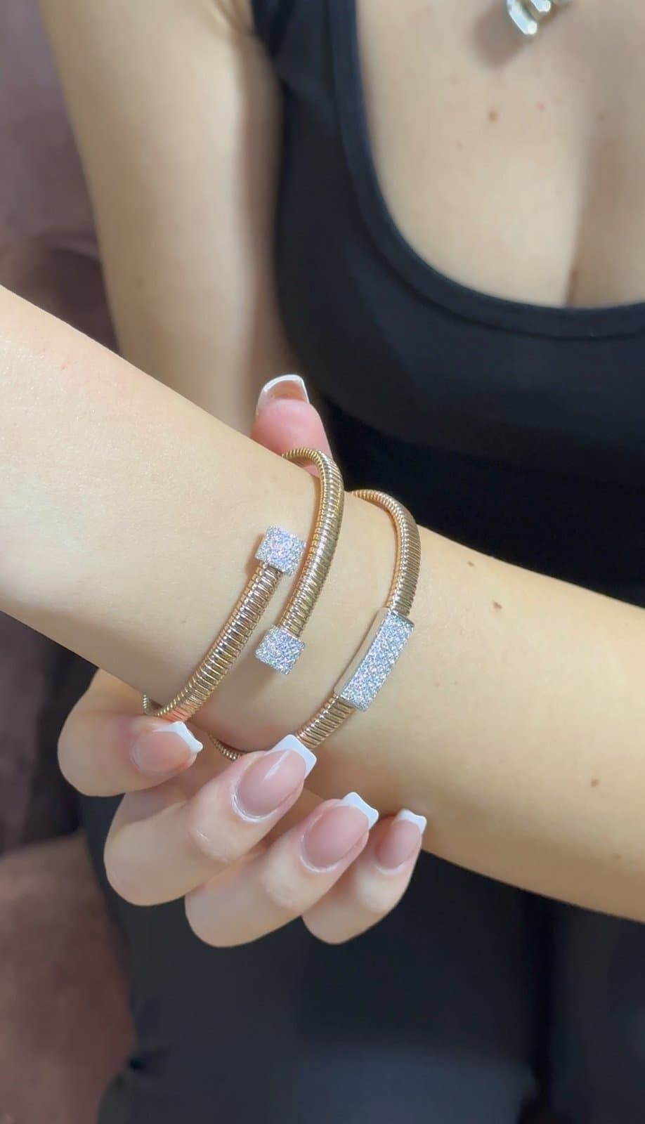 Bottega Pırlantalı Altın Bileklik — 2. görünüm