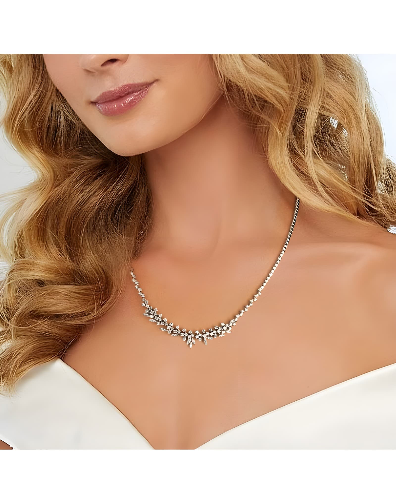 1.50 ct F / VS Pırlanta Düğün Kolye — 2. görünüm