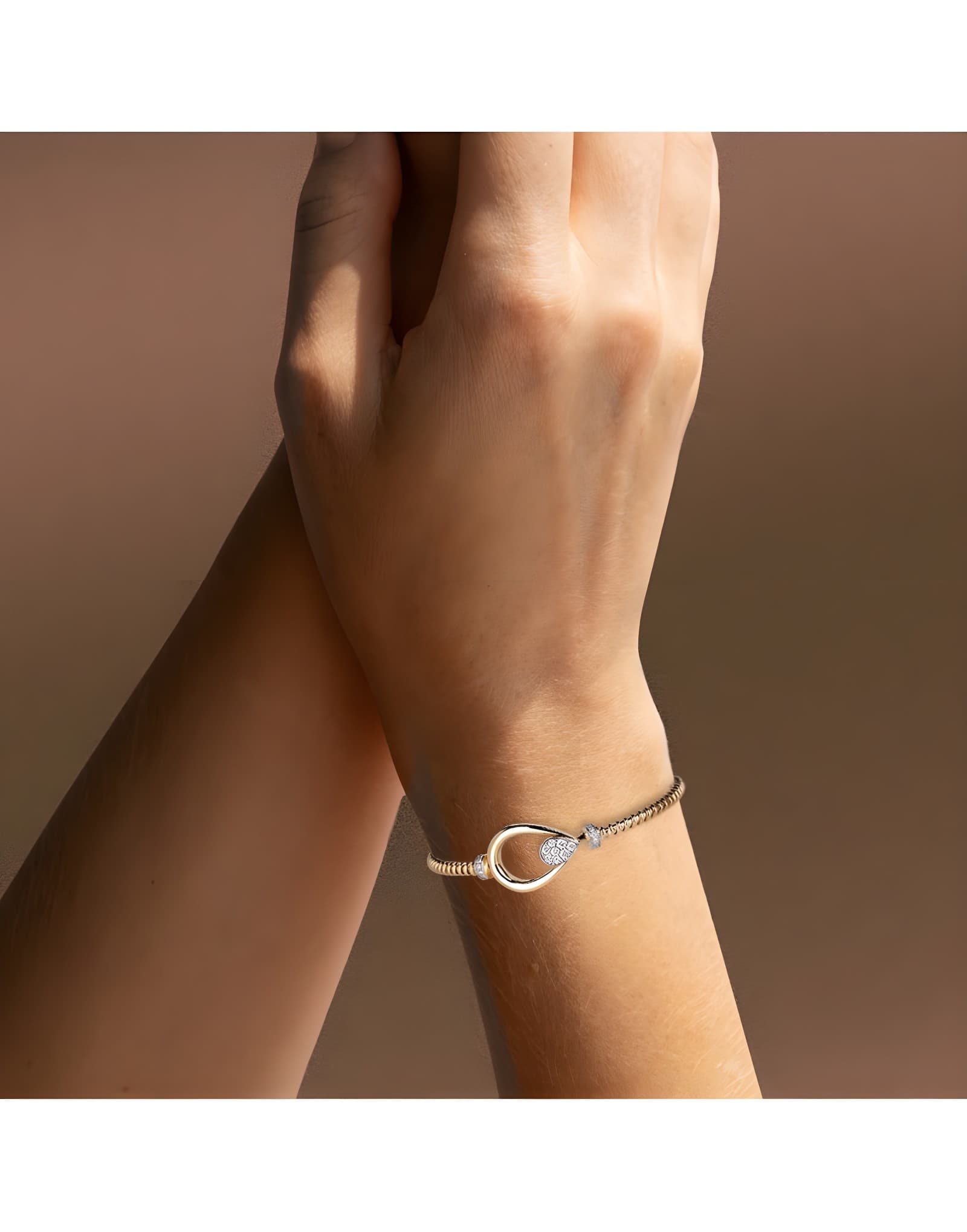 Bottega 0.25 ct F / VS Pırlantalı Altın Bileklik — 2. görünüm
