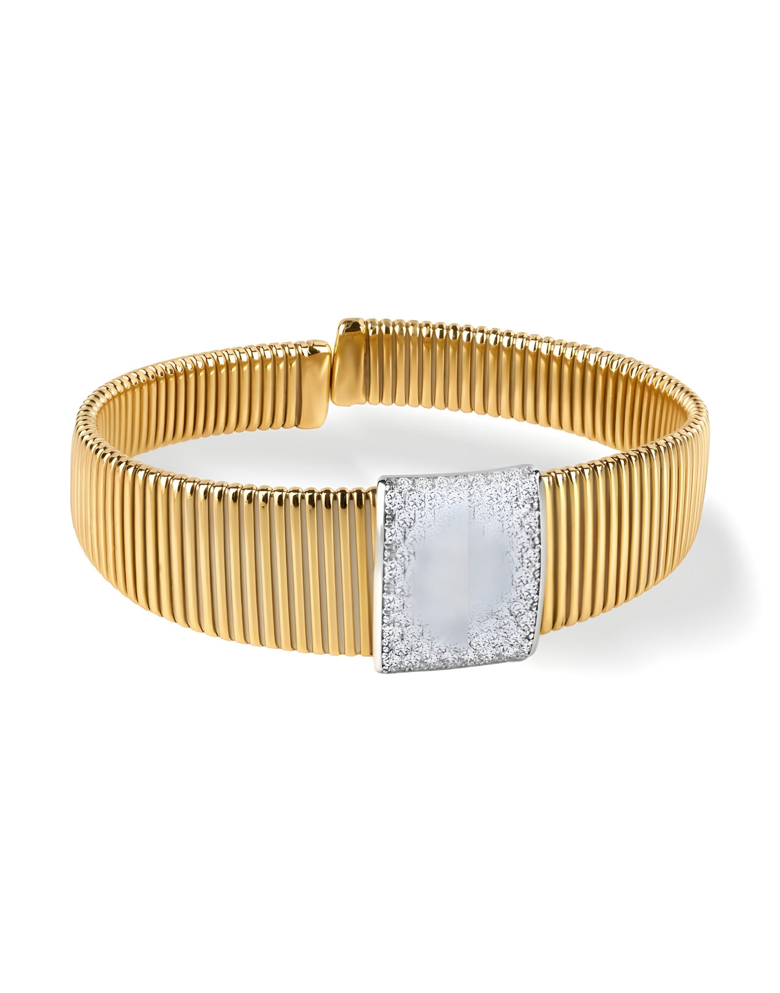 Bottega 1.70 ct F / VS Pırlantalı Altın Bileklik