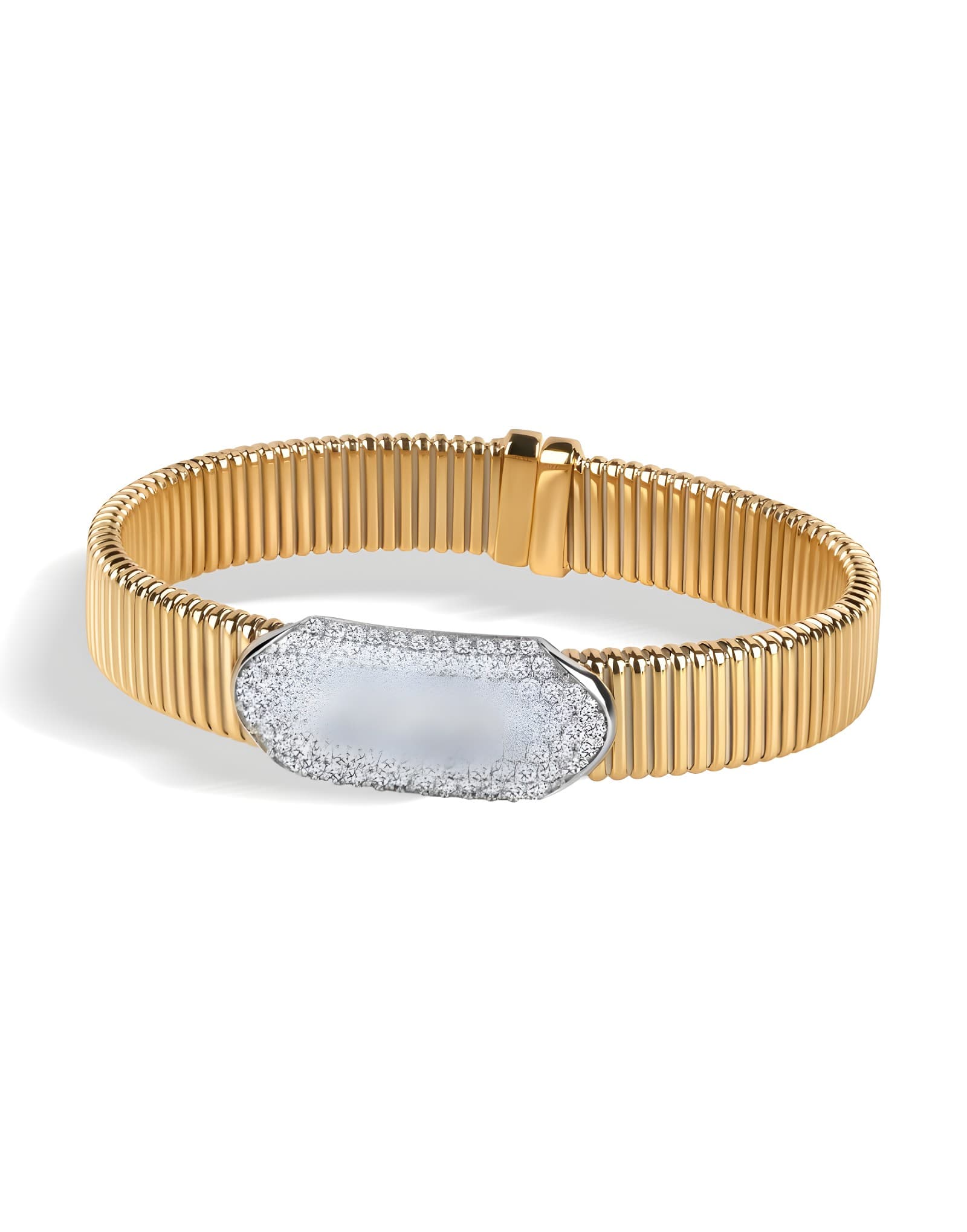 Bottega 2.20 ct F / VS Pırlantalı Altın Bileklik