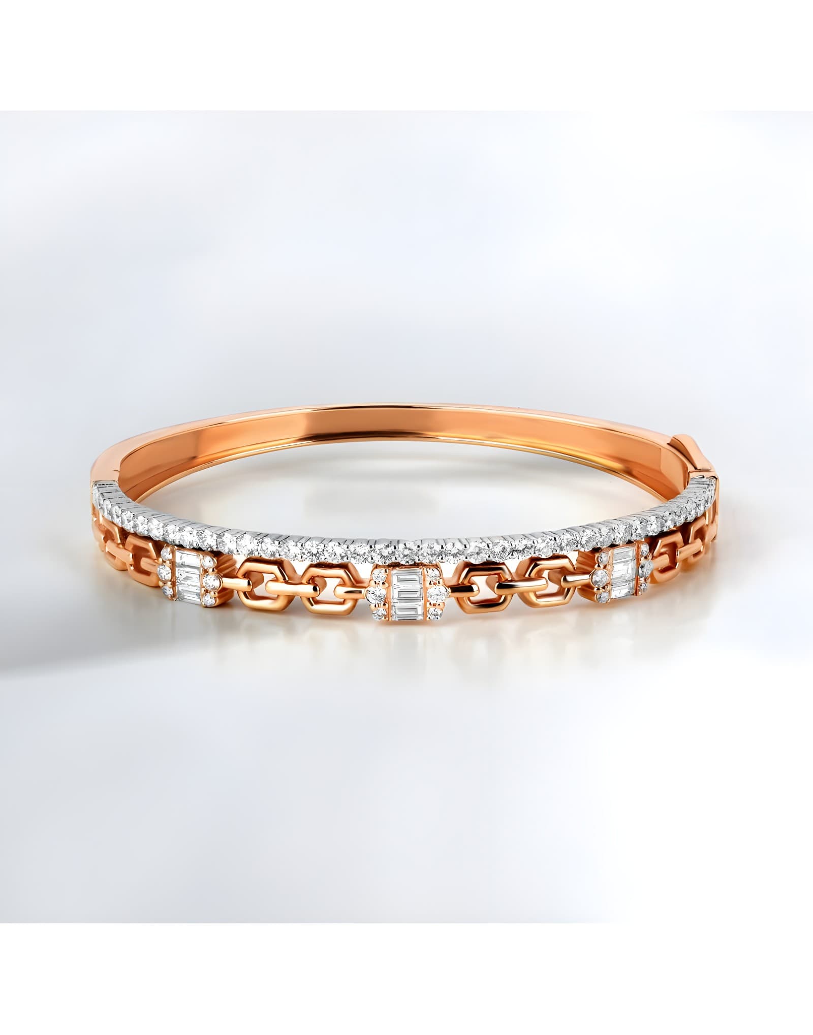 1.90 ct F / VS Pırlantalı Altın Bileklik