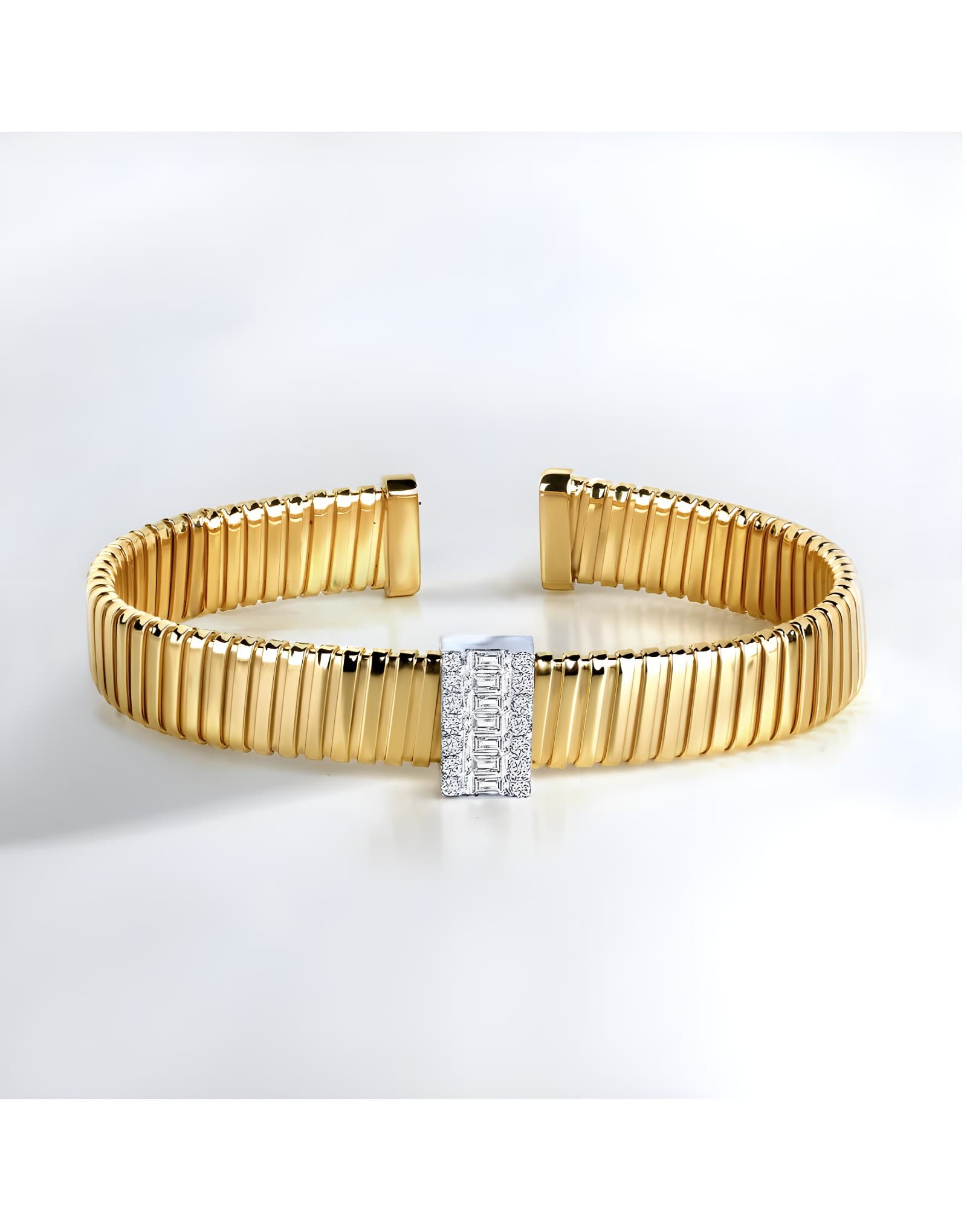 18K 0.77 ct F / VS Pırlantalı Altın Bileklik