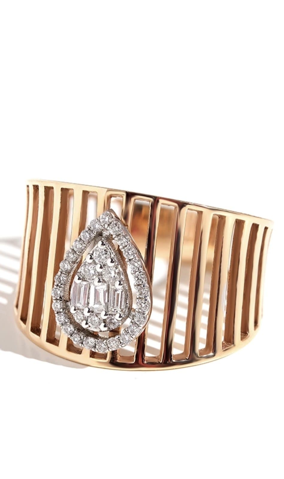 0.26 ct F / VS Pırlantalı Altın Yüzük — 3. görünüm
