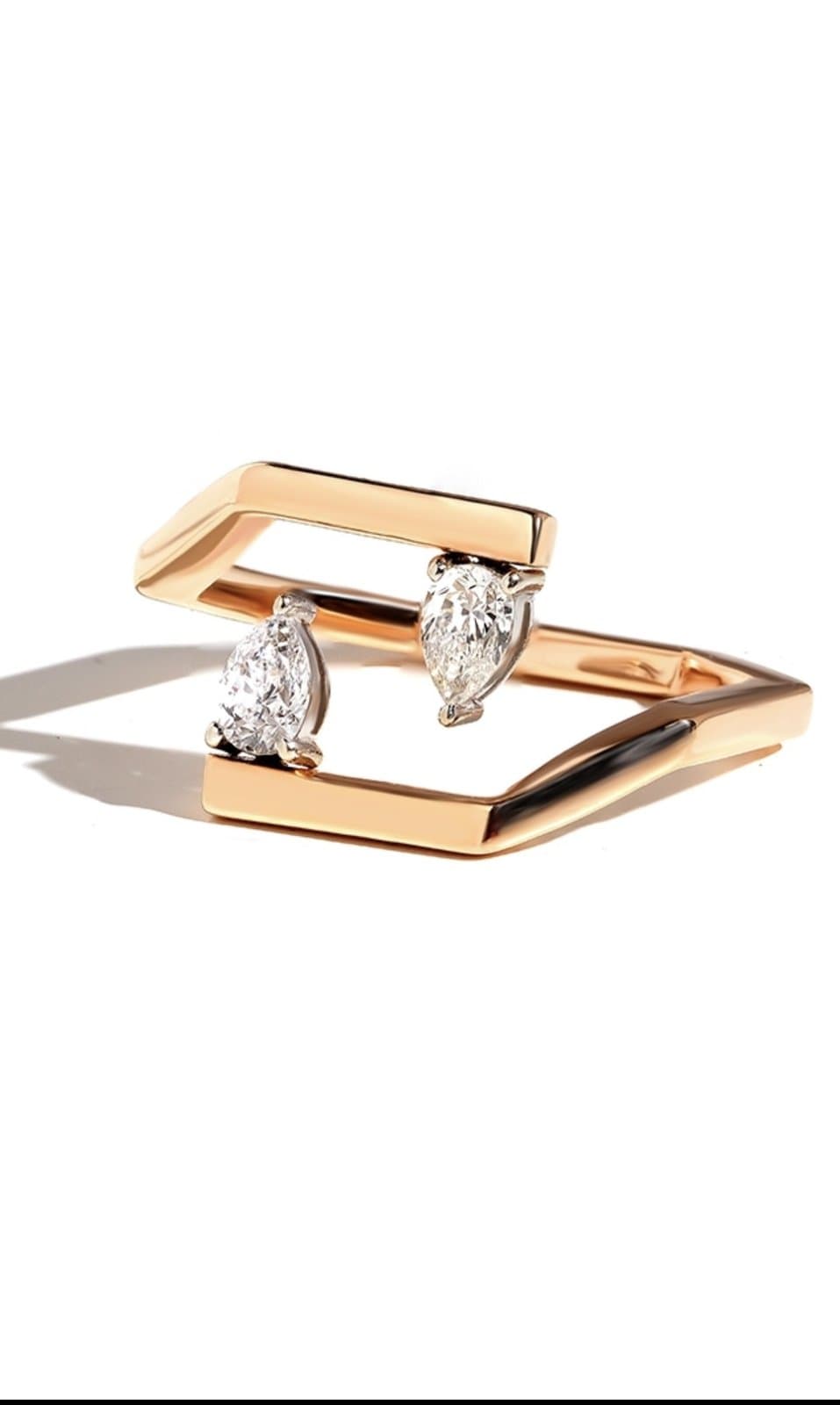 0.46 ct F / VS Pırlantalı Altın Yüzük — 3. görünüm